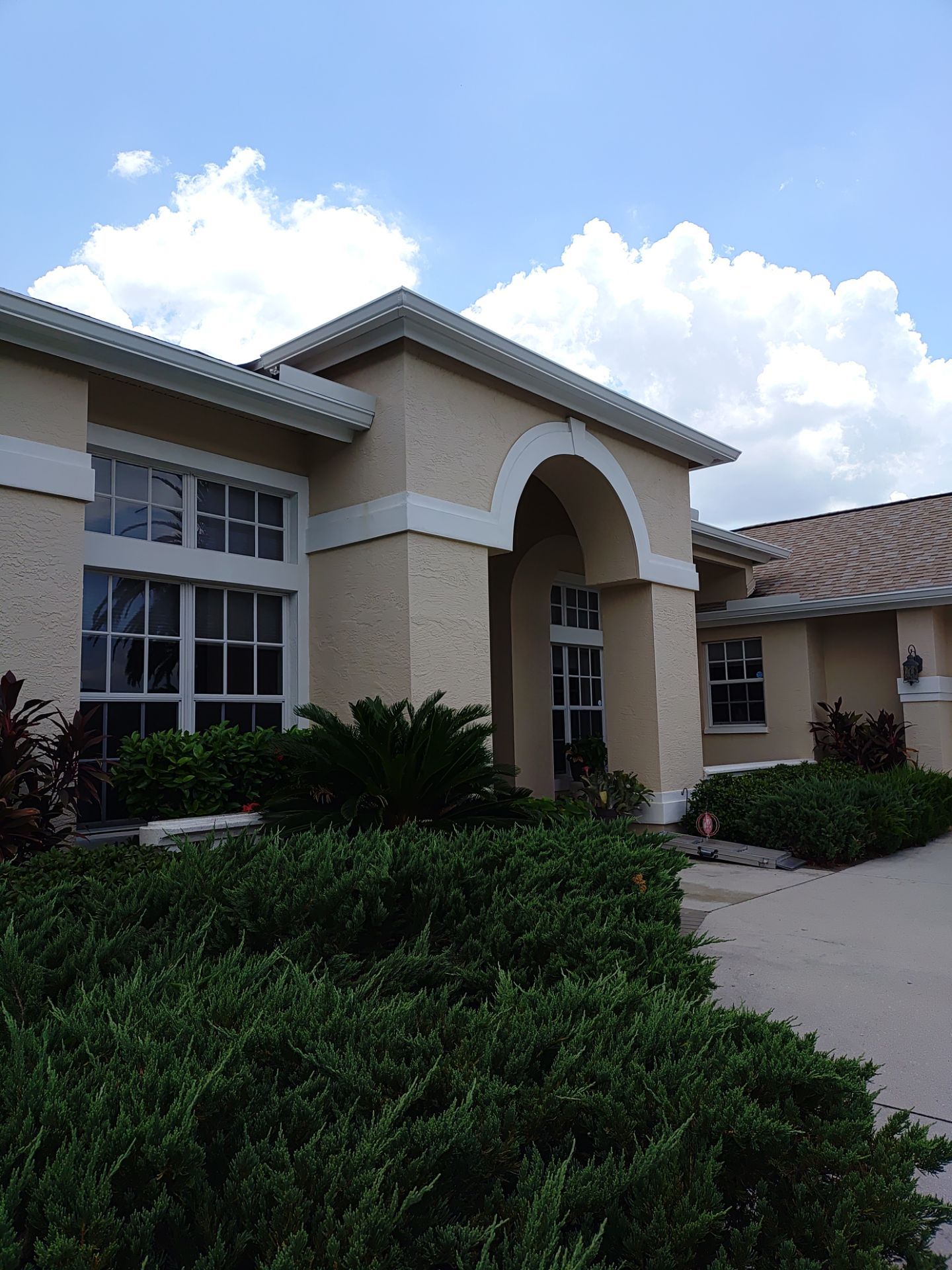 Splash Guard System Installation in Fort Myers FL by Gutter Professor by Gutter Professors