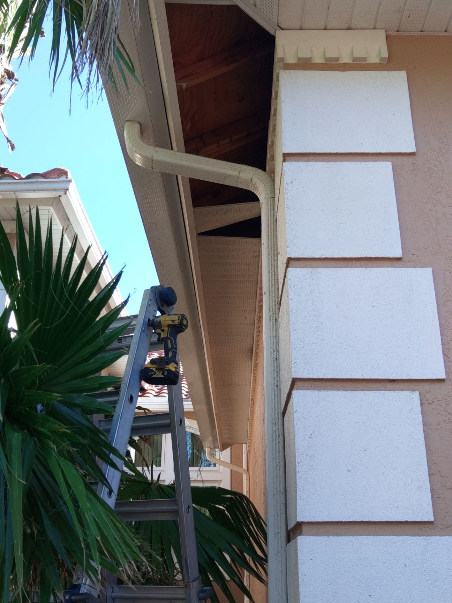 Soffit and Fascia Installation in Longboat Key, FL by Gutter Professor by Gutter Professors