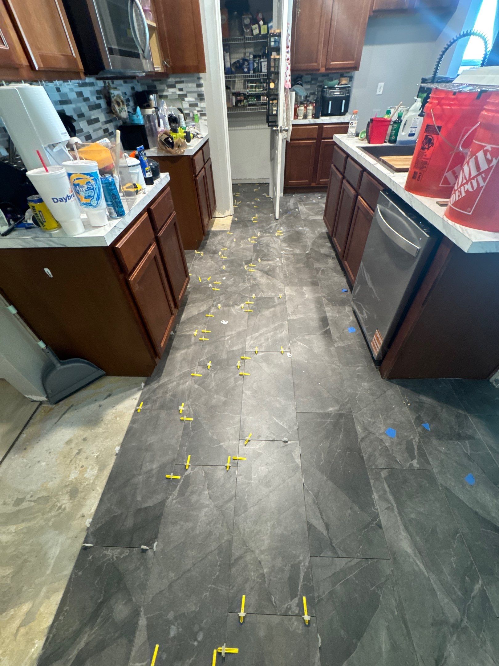 Tile Installation & Epoxy Countertop by Axtra Hand