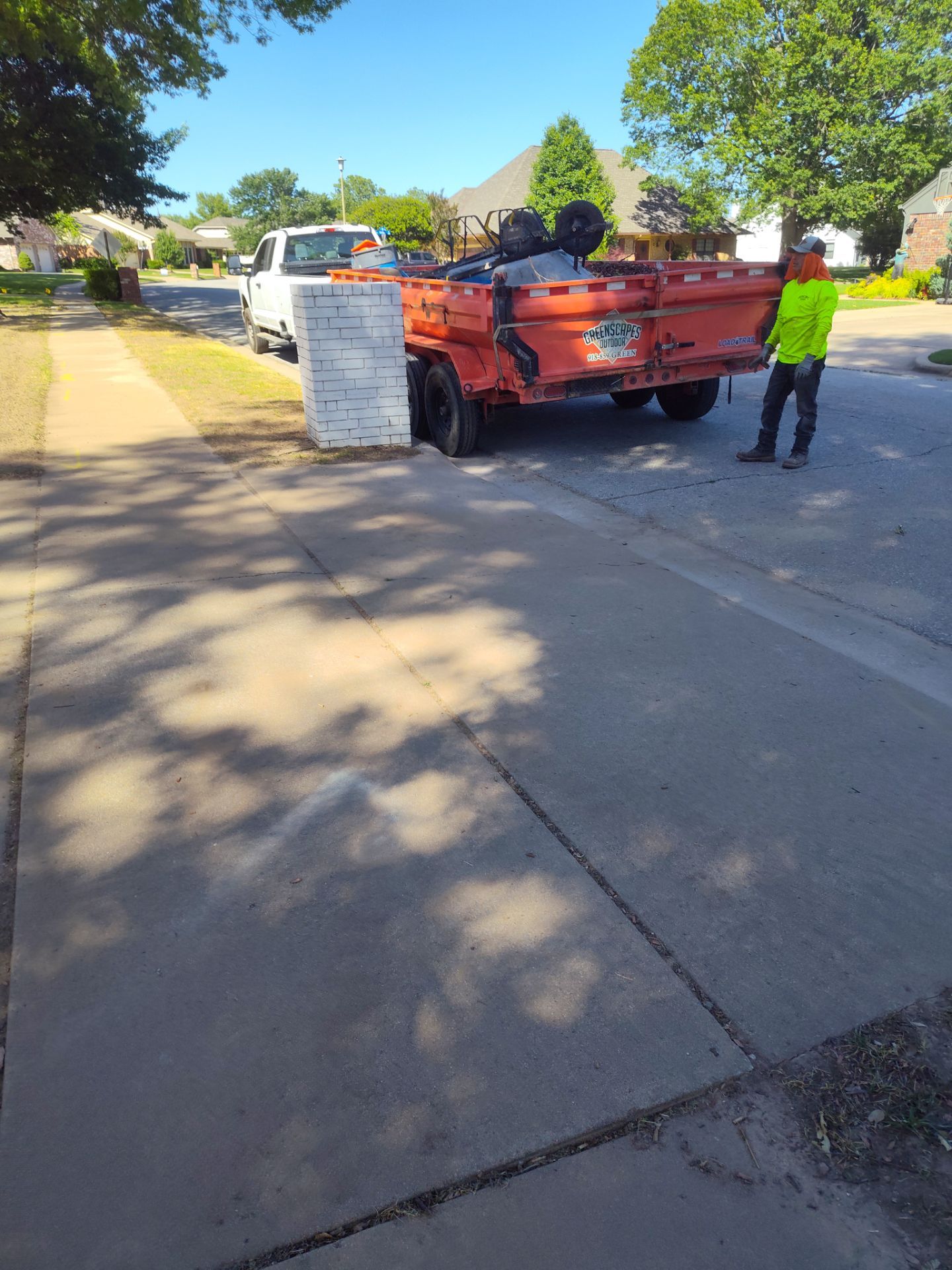 Project in Broken Arrow by Greenscapes Outdoor