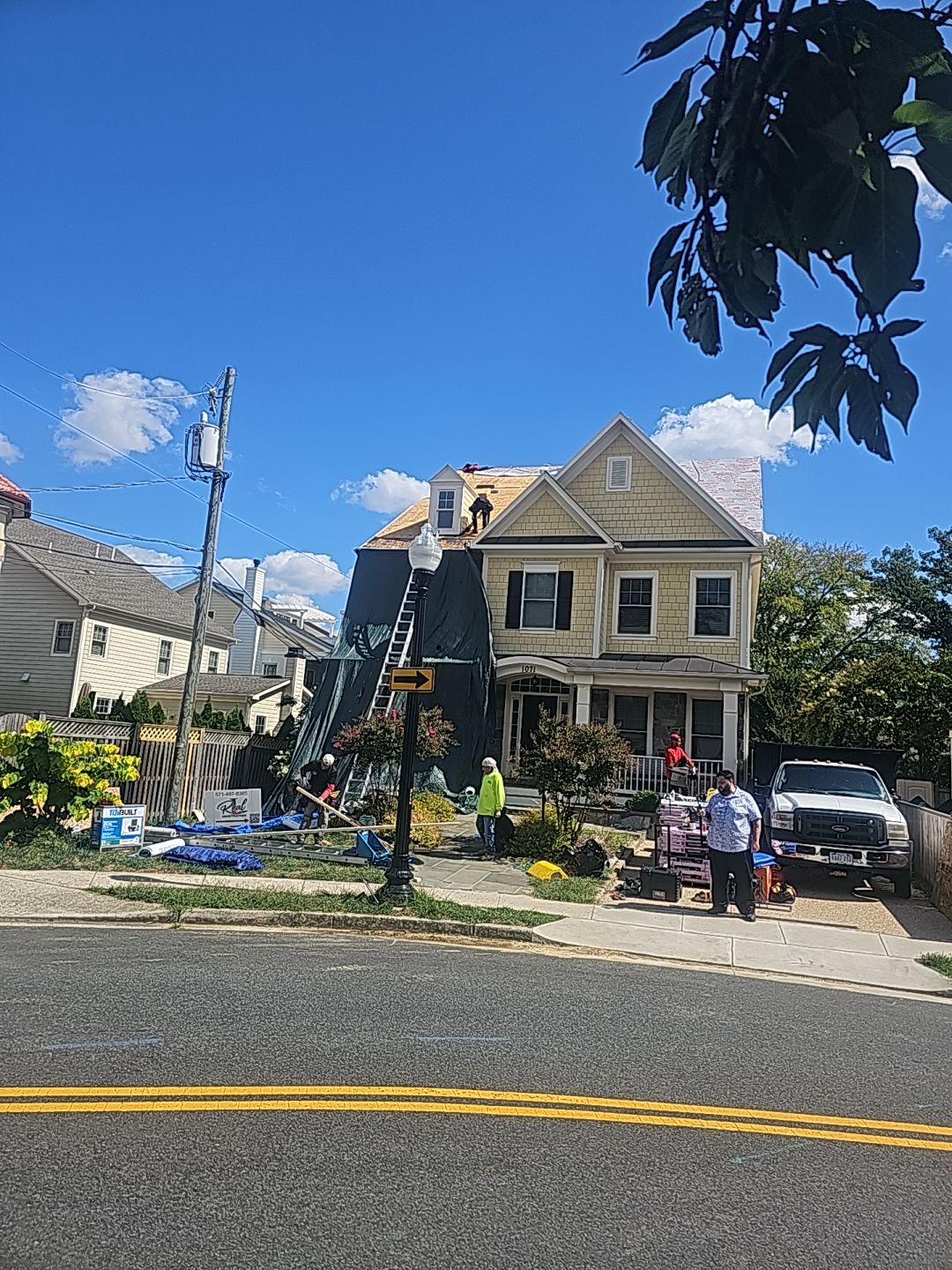 Residential Roofing Installation using Shingles  by Real1Construction