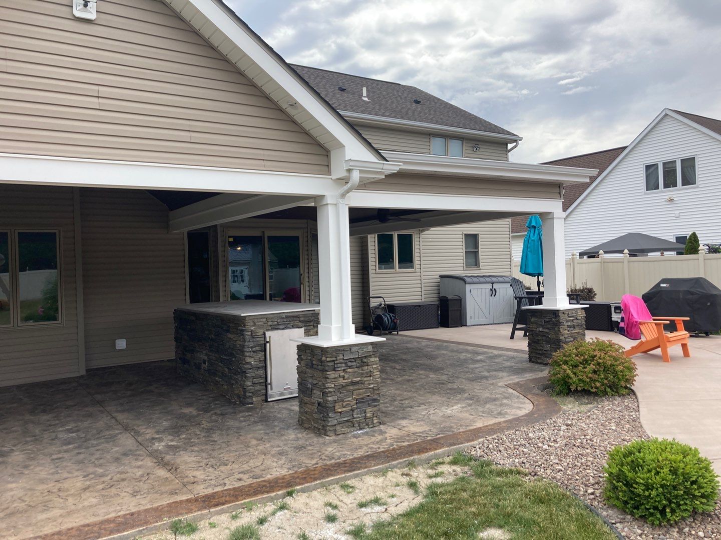 Outdoor Living Addition by Ivy Lea Construction