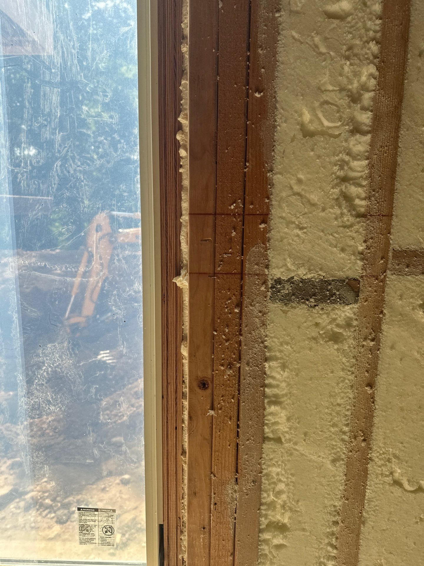New Home Construction using open cell spray foam by NYS Foam & Energy
