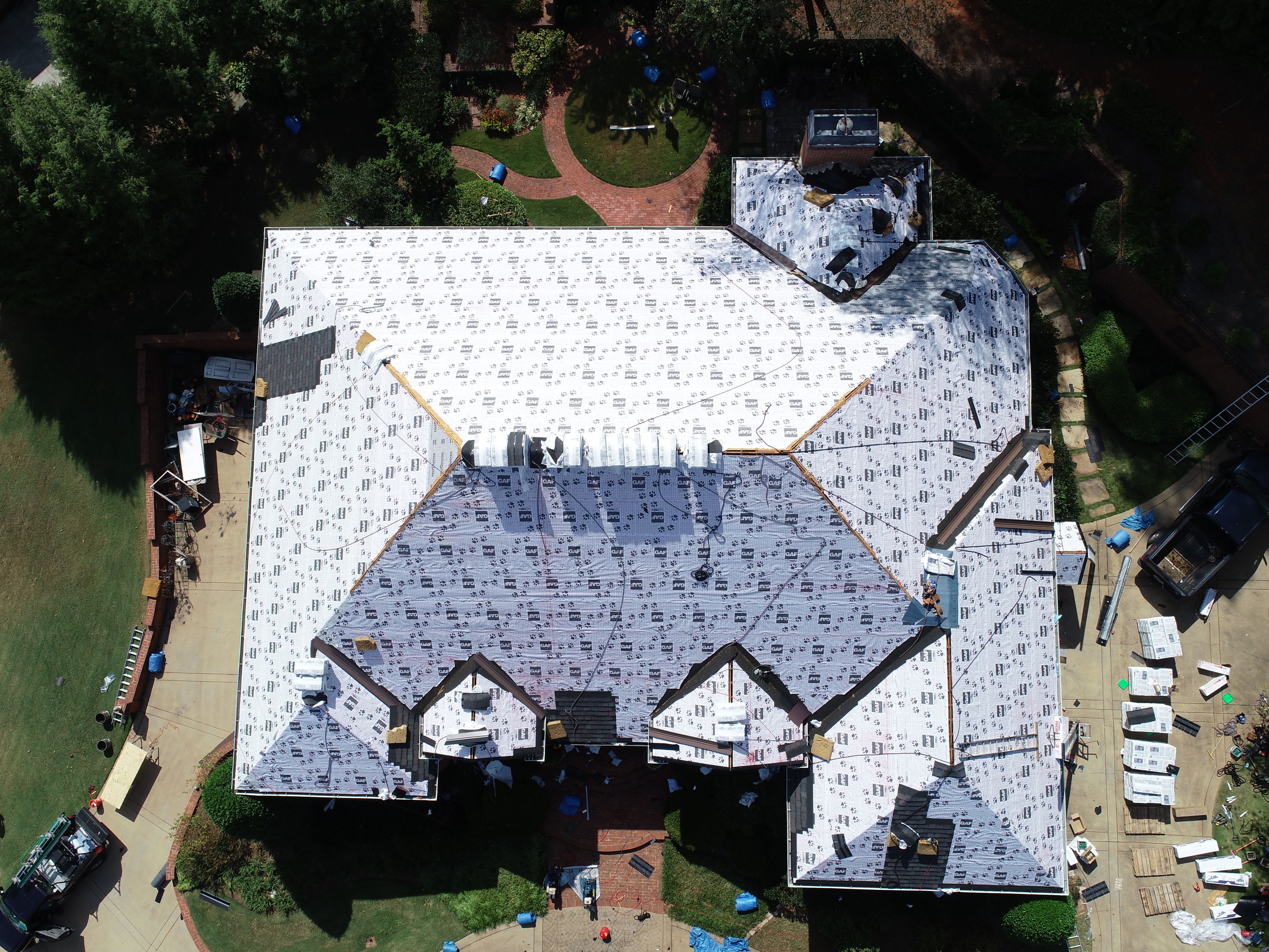 Residential Designer Roofing Installation with custom accent Copper Valleys. Calhoun GA by Georgia Roof Advisors