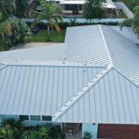 24ga 1.5" Mechanical seam Dove Gray  by Total Roofing System The Metal Roof Experts