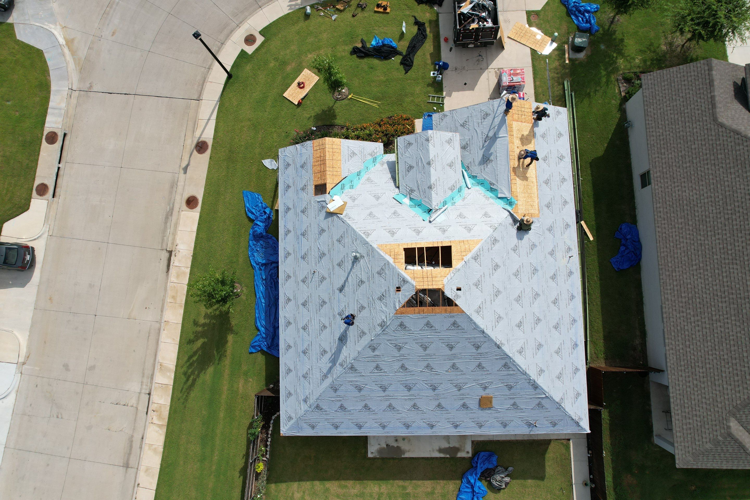 Project in Weatherford  by Zeus Exteriors