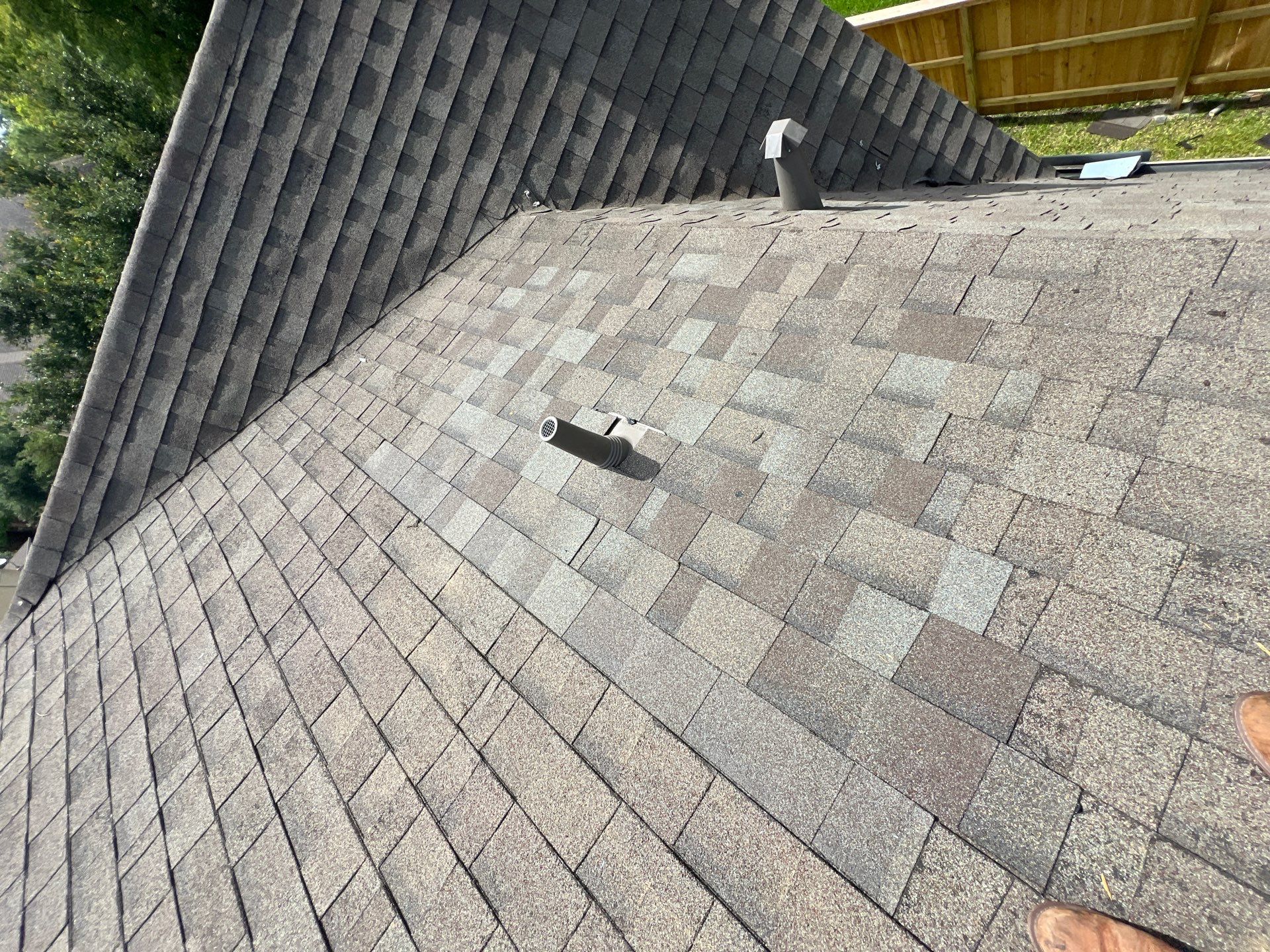 Hail Damage using Owen's Corning Duration (Lifetime) Shingles by Roof Repair Company
