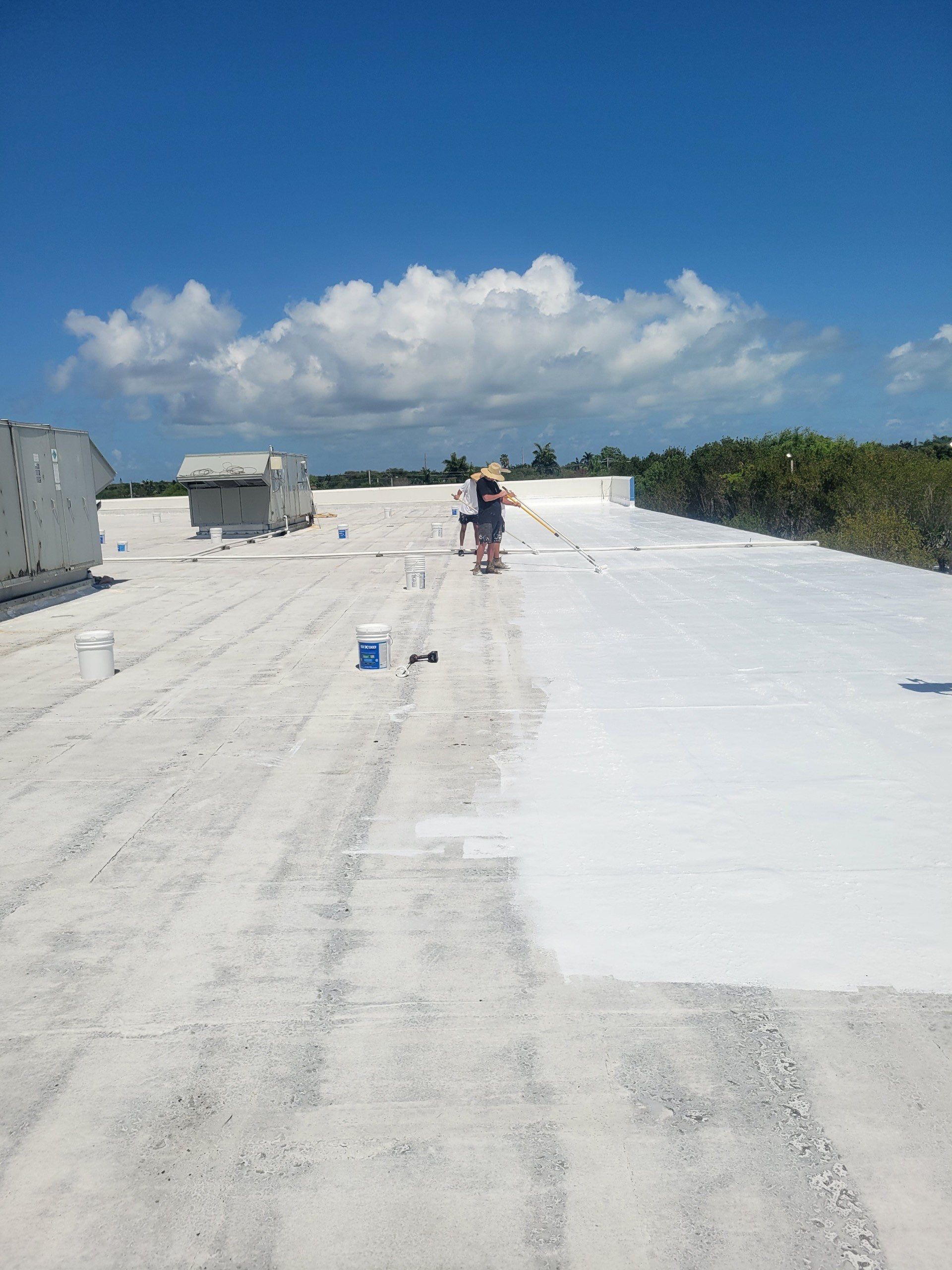 Commercial Roof Coating by First Due Roofing