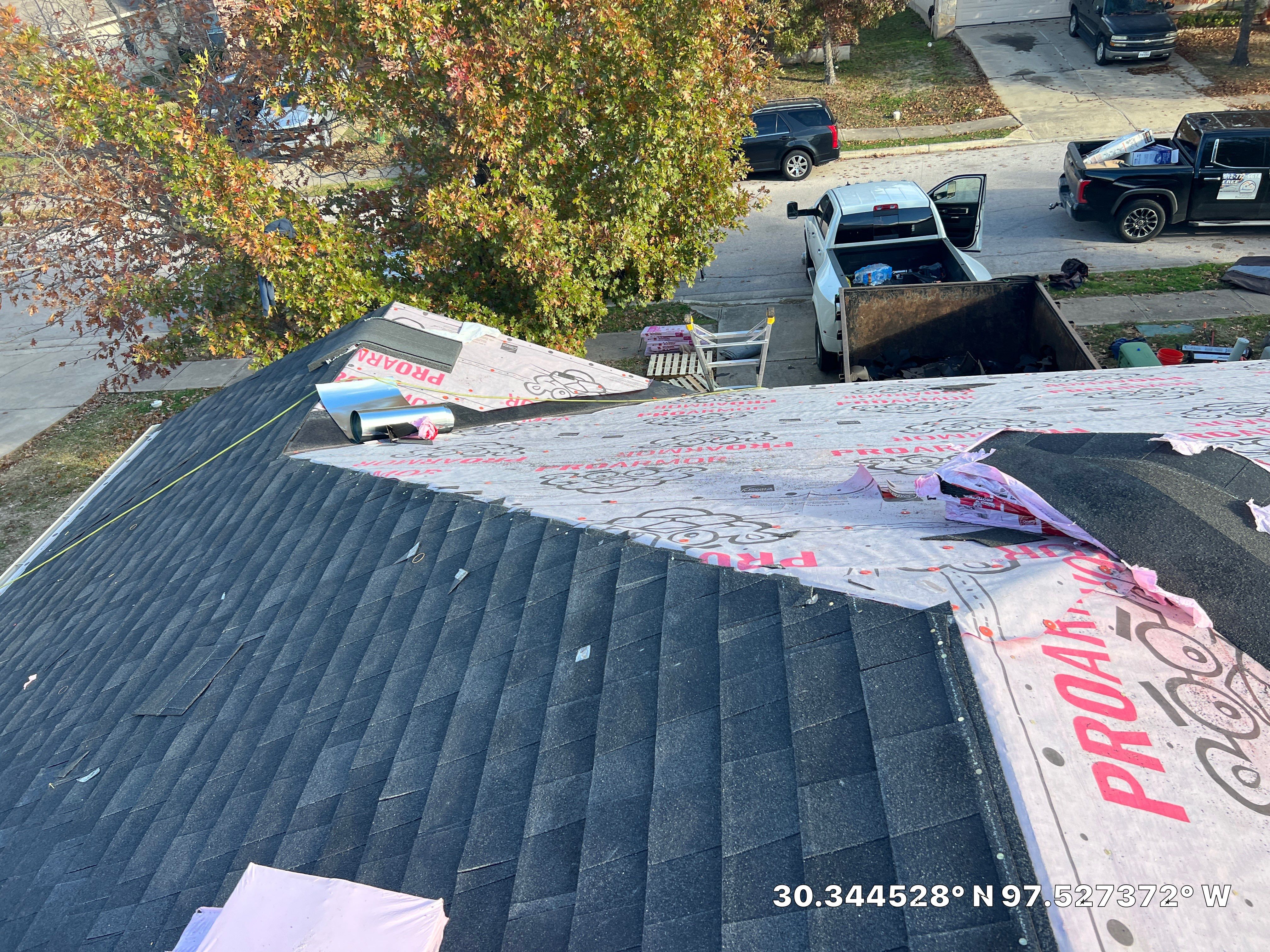 Manor Residential Roofing Replacement with Architectural Shingles and Synthetic Underlayment by Caliber Restoration LLC