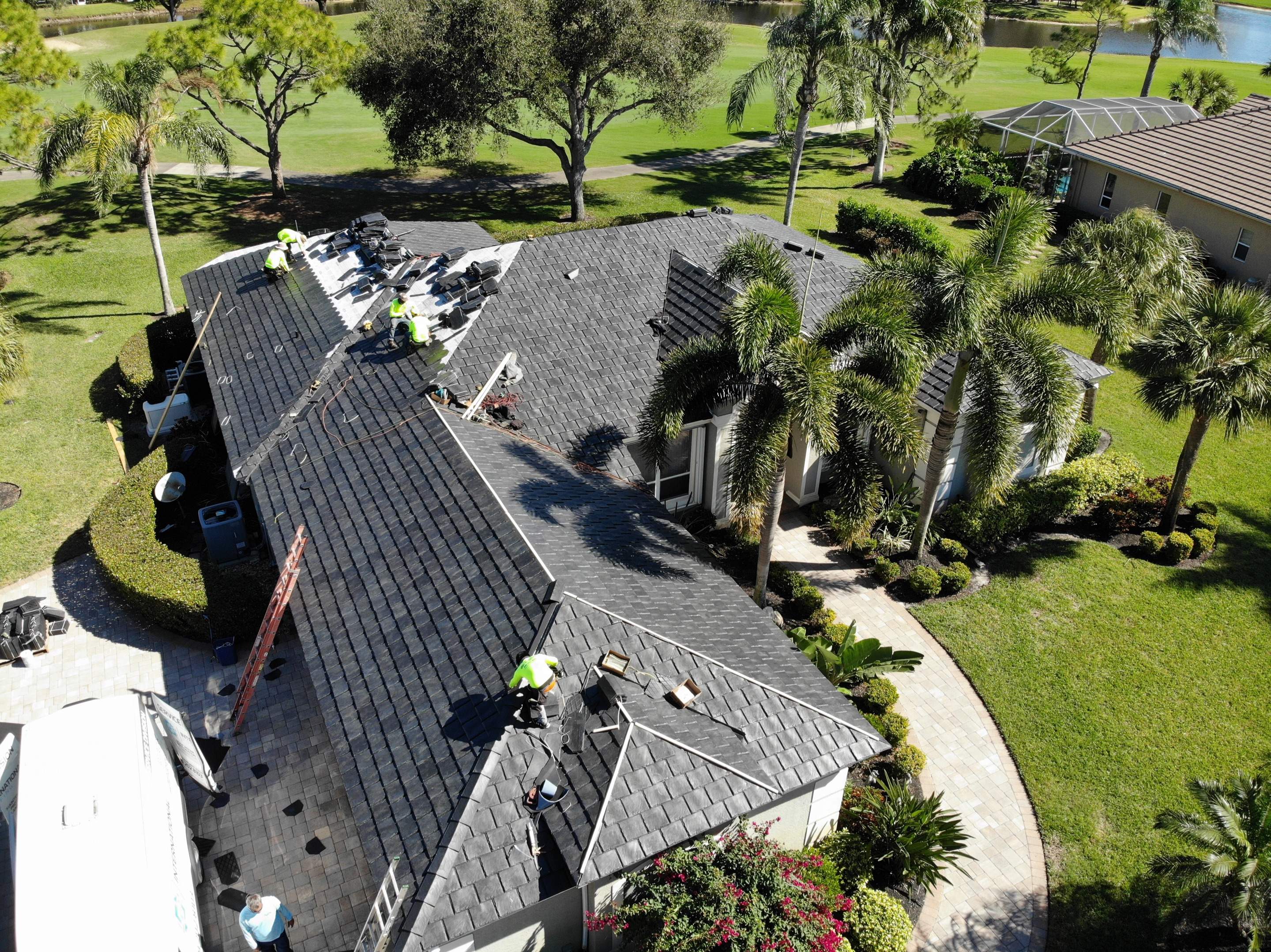Residential Roofing with Brava Composite Slate by International Roofing
