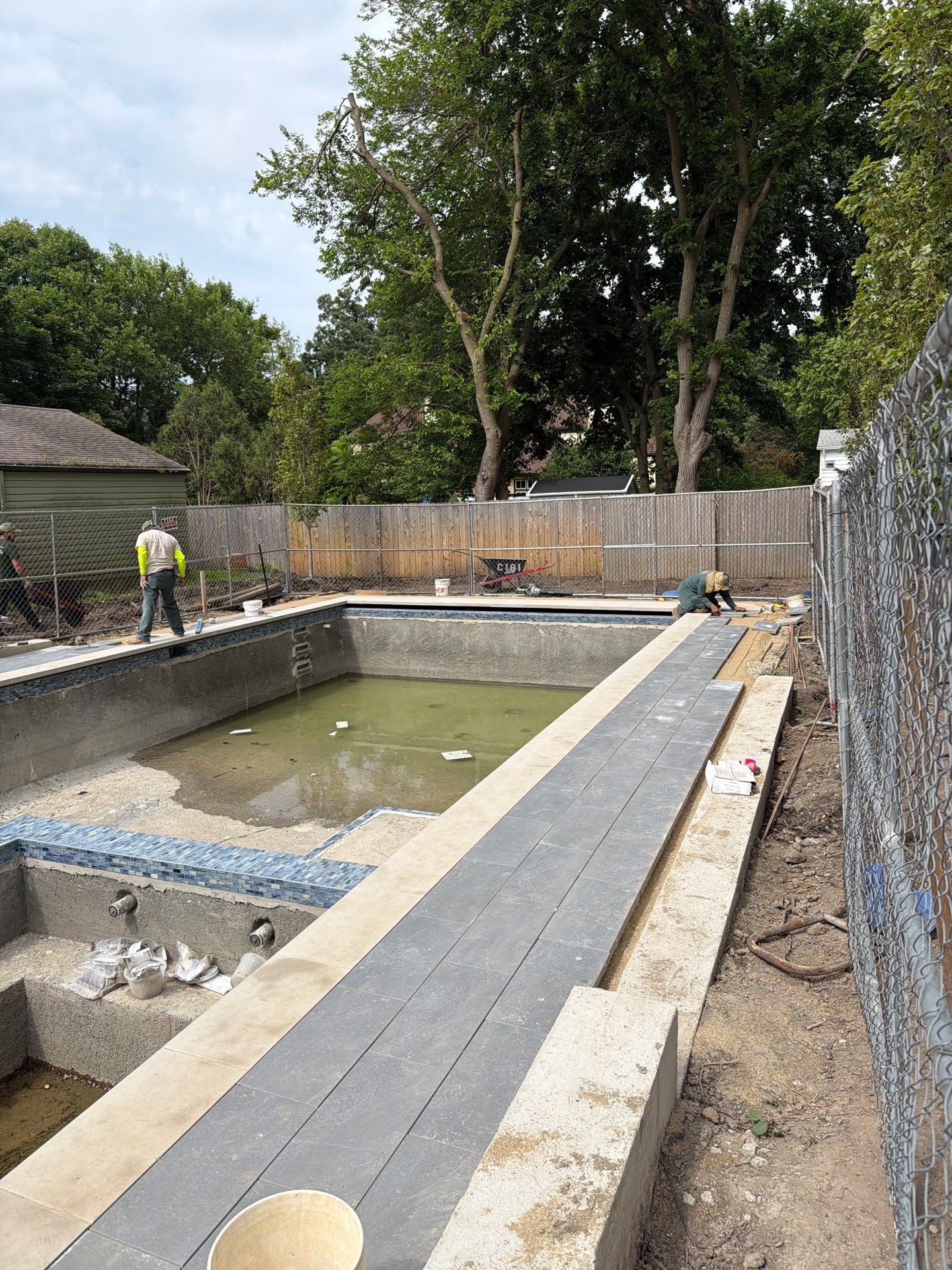 Med Blue Pool Spa by North Shore Pool & Spa