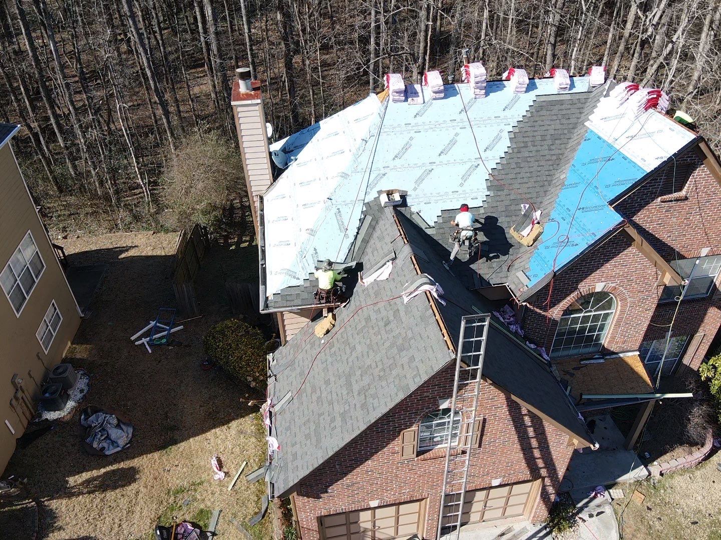Residential Roofing Installation using Owens Corning by Inspector Roofing and Restoration