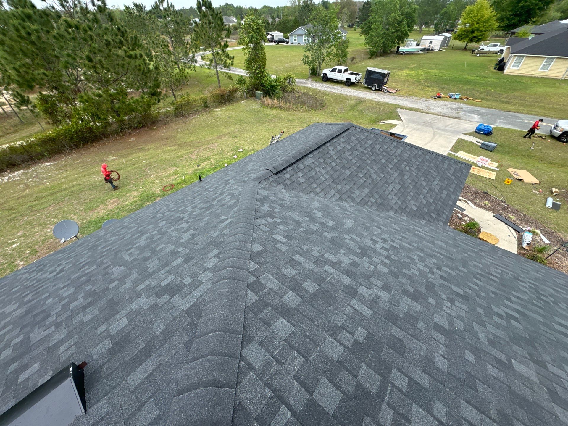 New Onyx Black Shingle roof in Lake City, FL by Brehm Roofing