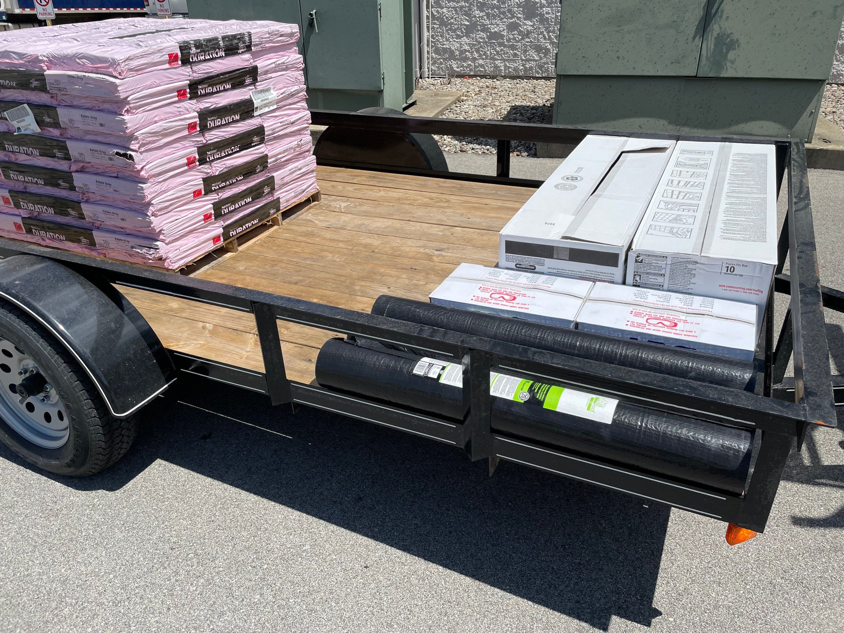 Residential Roofing Installation using Owens Corning Estate Gray Duration by Storm Contracting 