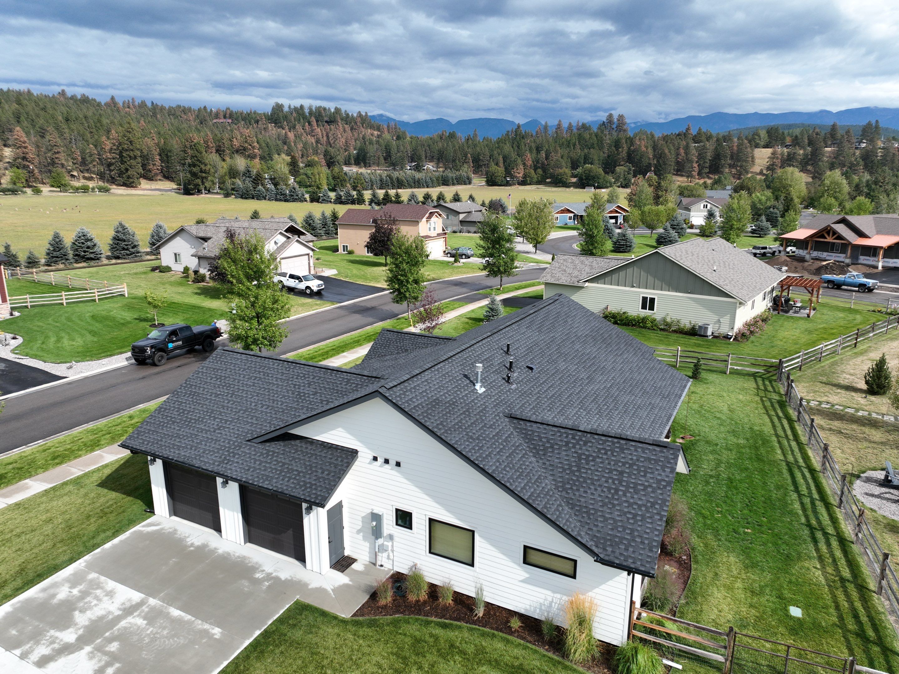 GAF Timberline HDZ - Charcoal by Montana Roofing Solutions