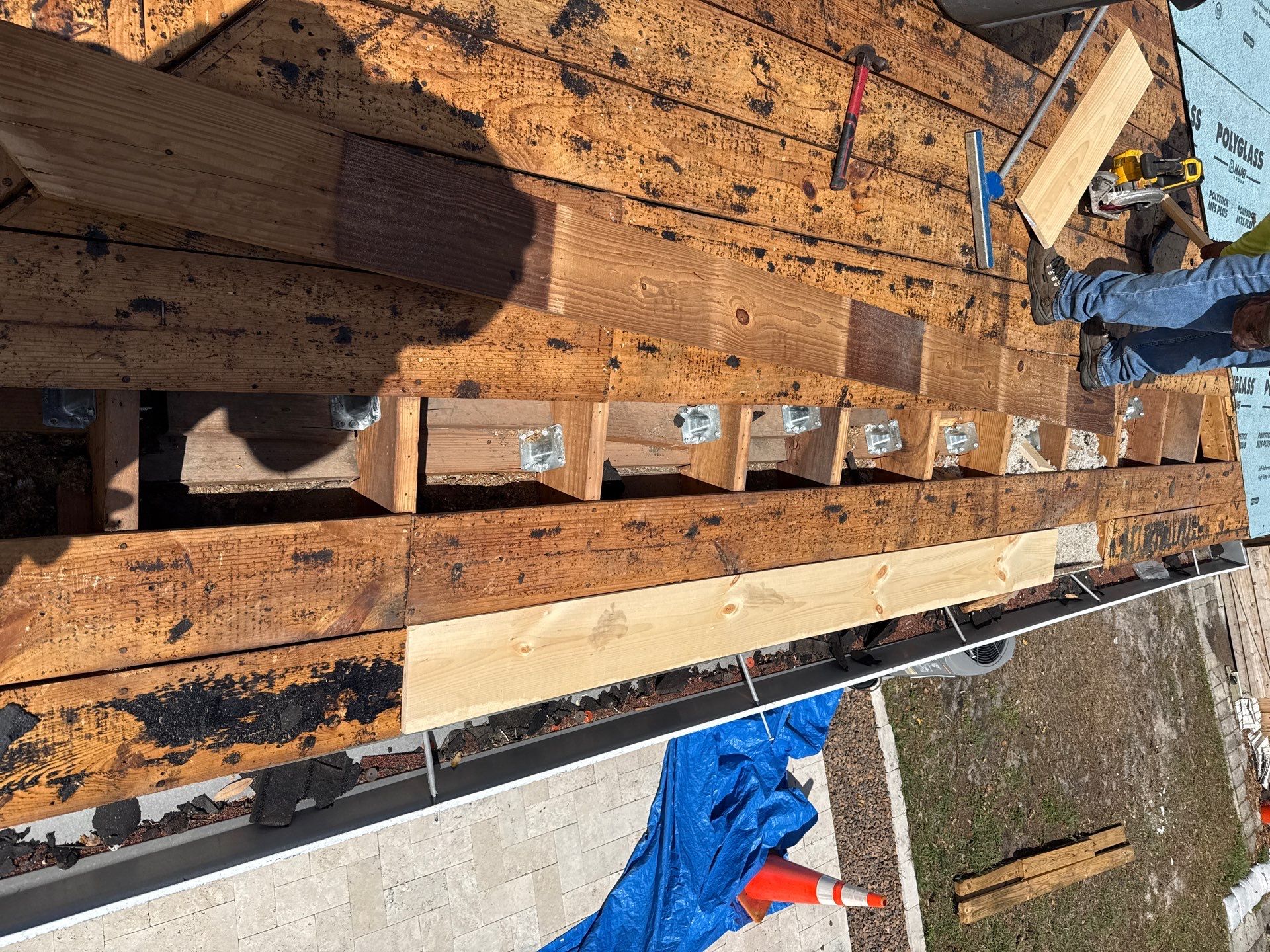 Project in St. Petersburg 33710 by Mitchell Roofing Company LLC
