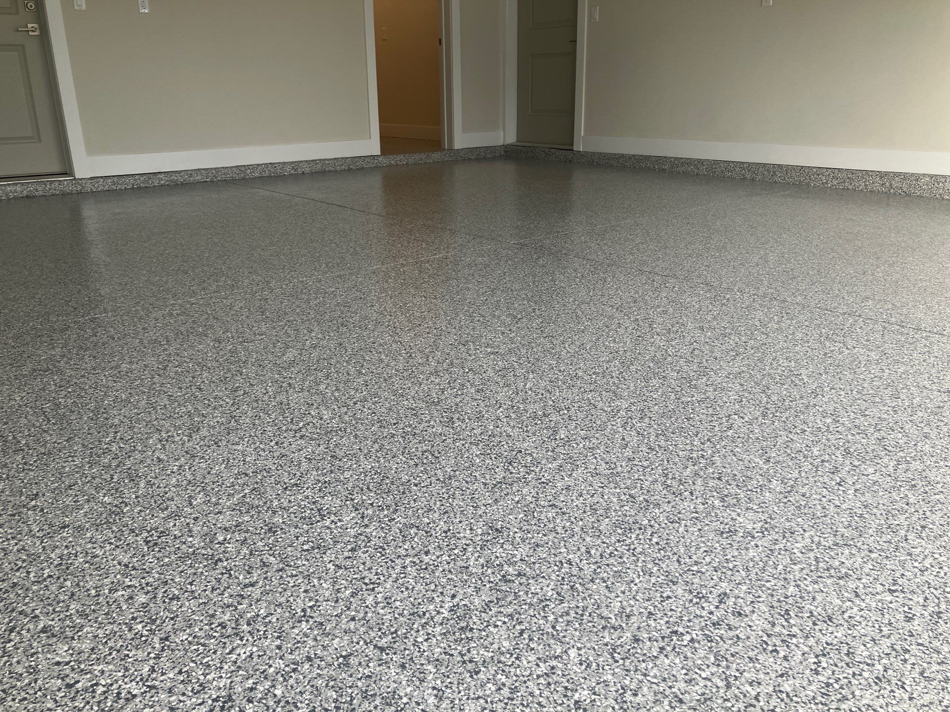 Garage Project in Slate Stone by Cross Creek Concrete Coatings