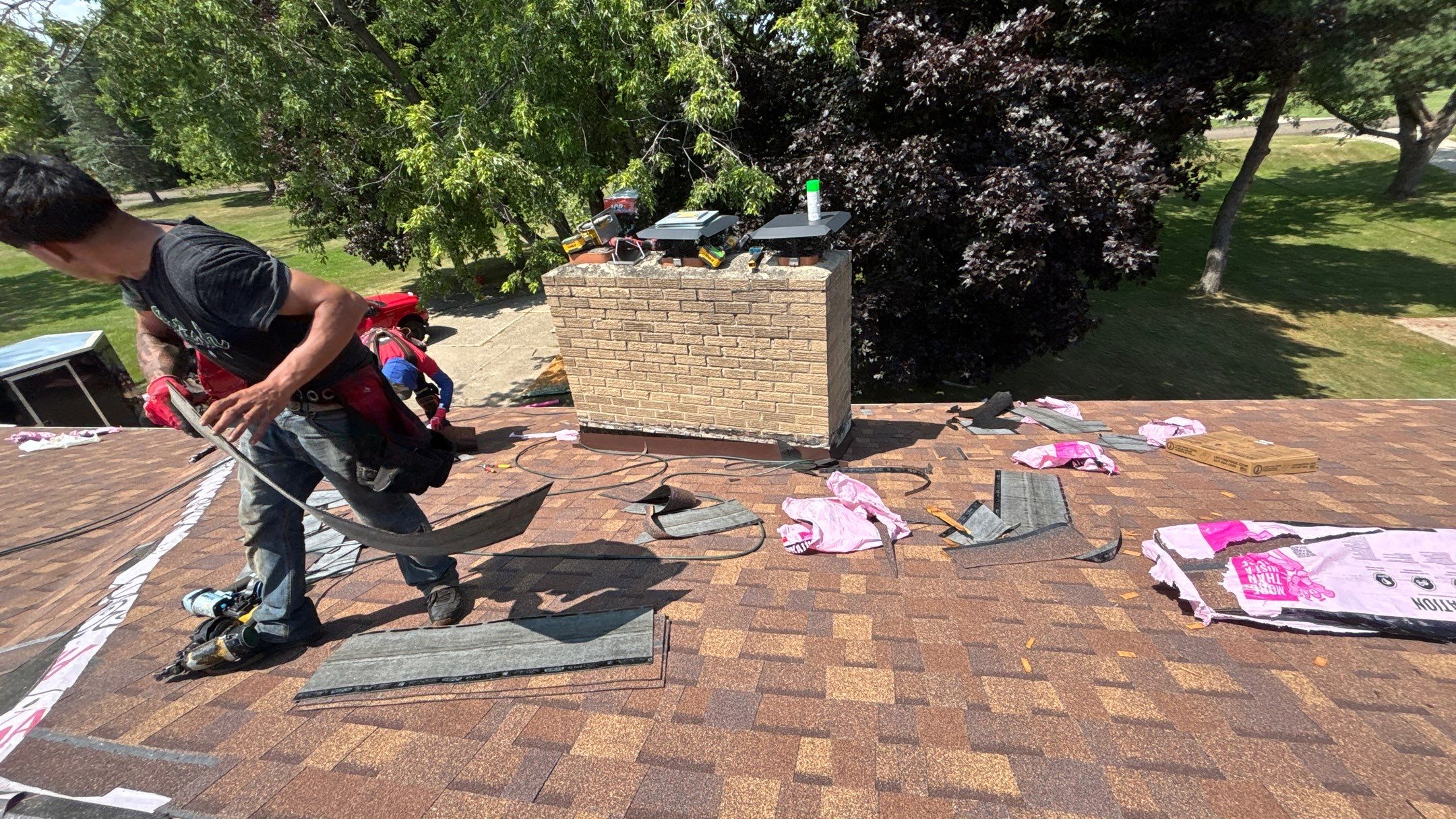 Roof Replacement using Owens Corning Tru Definitions by 180 Contractors