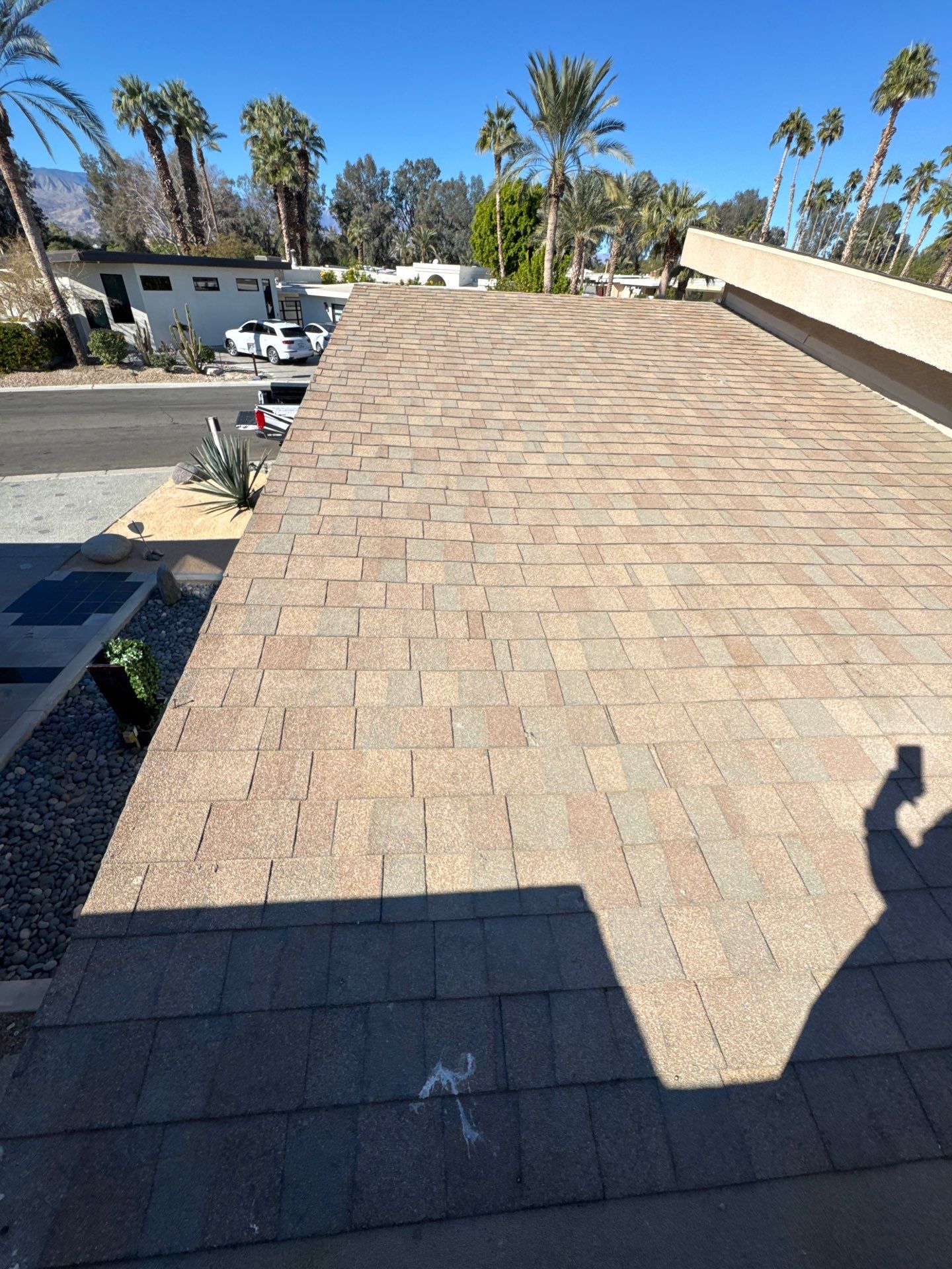 Project in Indian Wells by Desert Roof Concepts