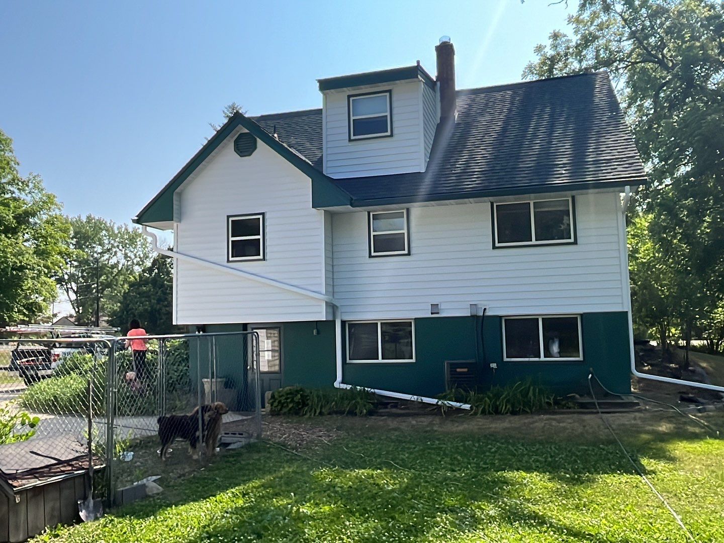 Full Exterior Restoration – Roof, Siding & Gutters | Insurance Approved | Hunter Green & Glacier White by First Impressions Exteriors