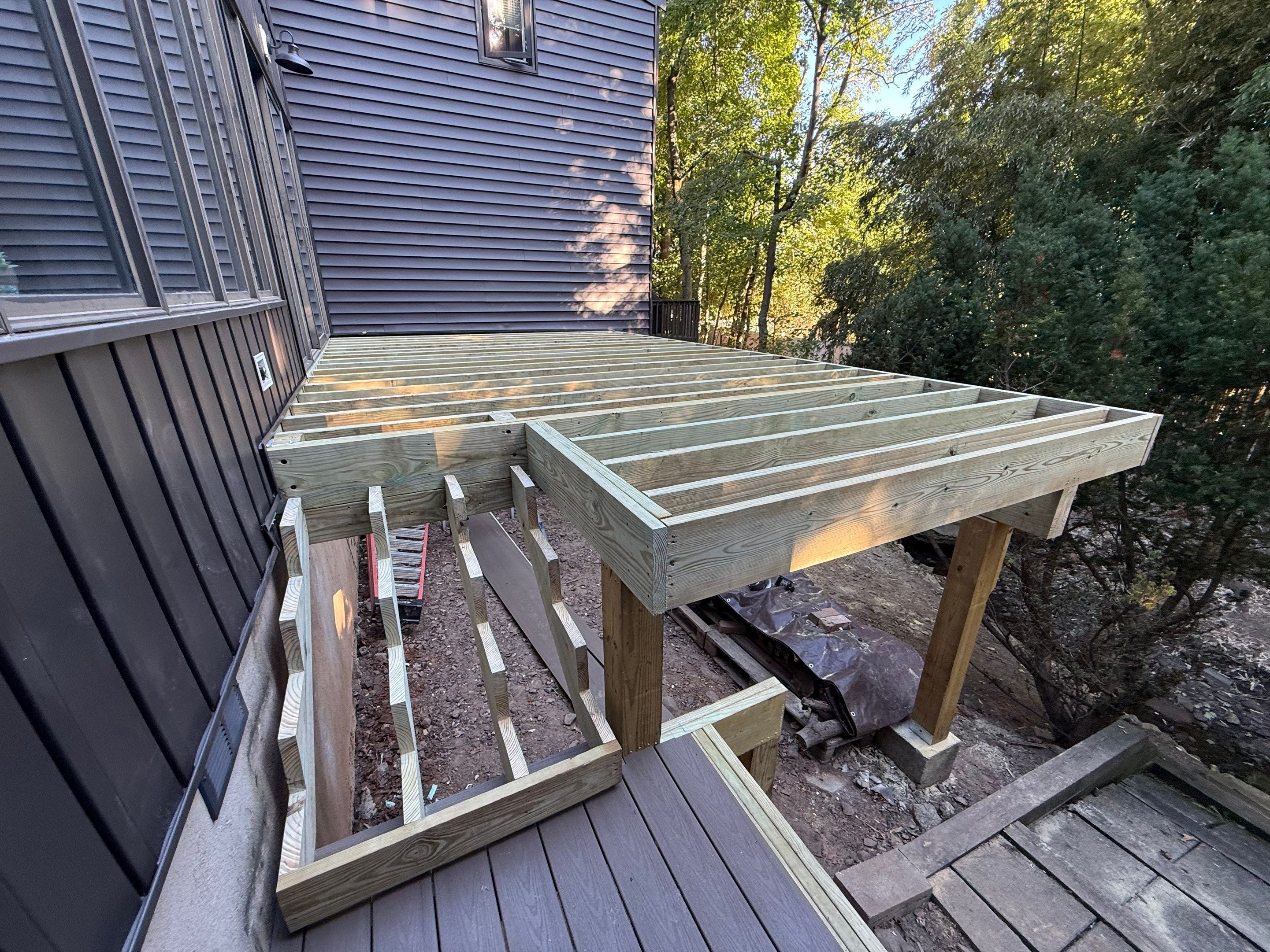 Deck Project in Montclair, New Jersey by deck guardian