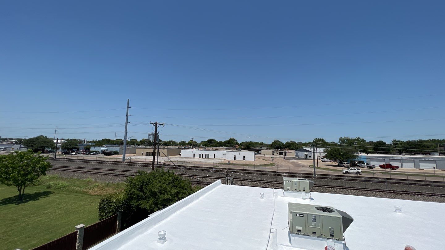 Foam & Metal Roof Restoration – Thermo Sensors (Garland, TX) by All Star Roofing LLC