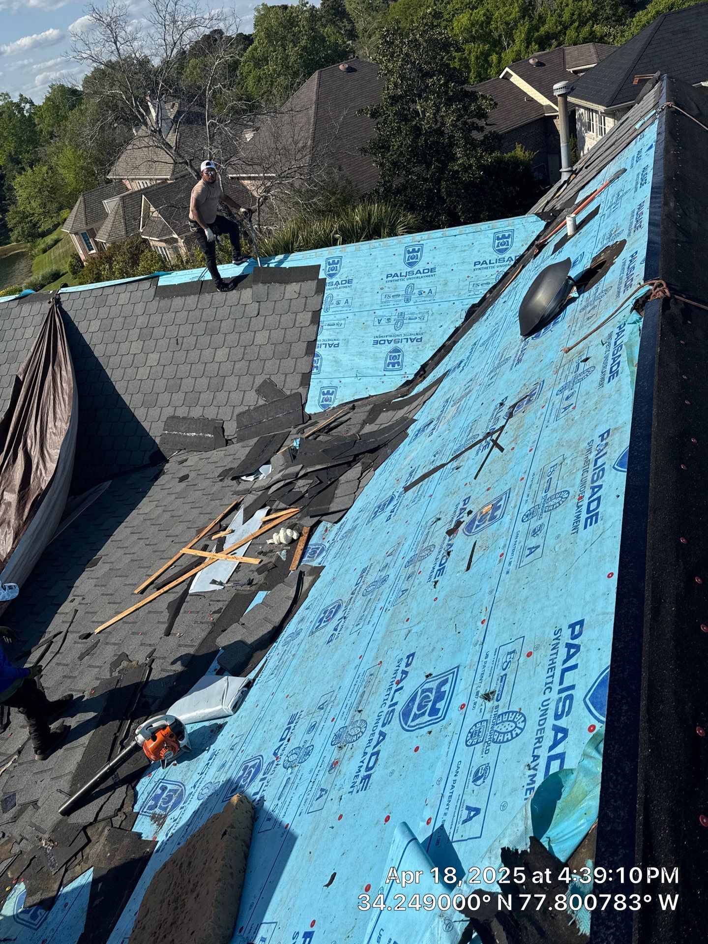 FORTIFIED Roof Replacement with VELUX Skylights in Landfall, Wilmington, NC by RGR Construction and Roofing, LLC