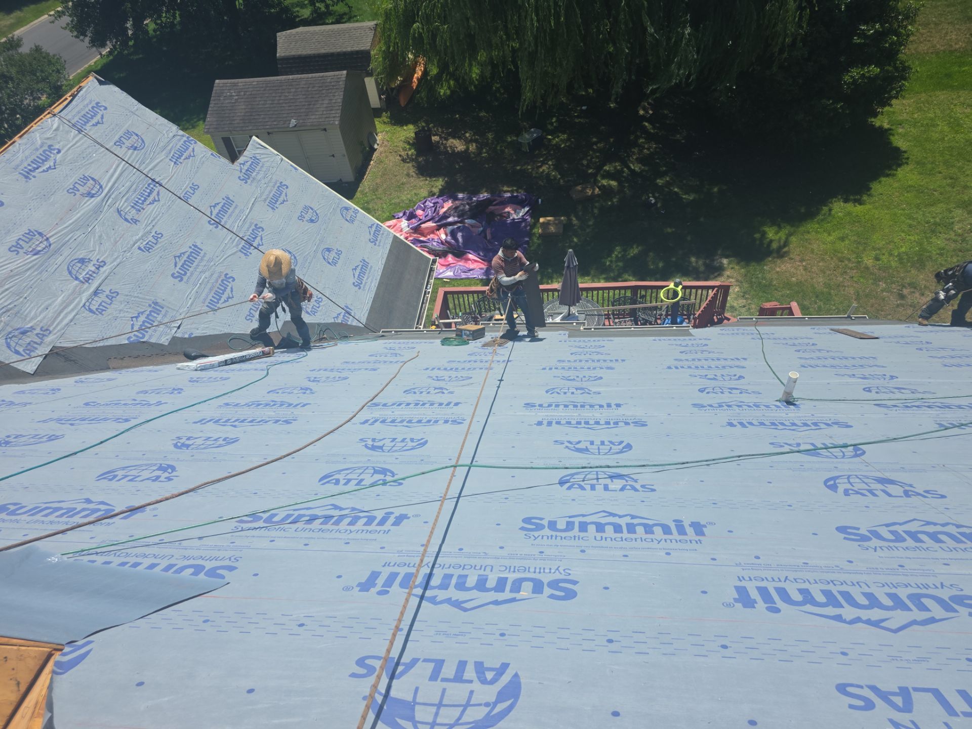 Residential Roof Replacement and Gutter Upgrade in Salisbury, Maryland by First Chesapeake Roofing