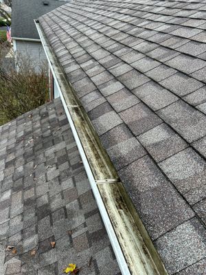 Turtle Shell gutter protection installation in Aurora, IL 60502, photograph 12