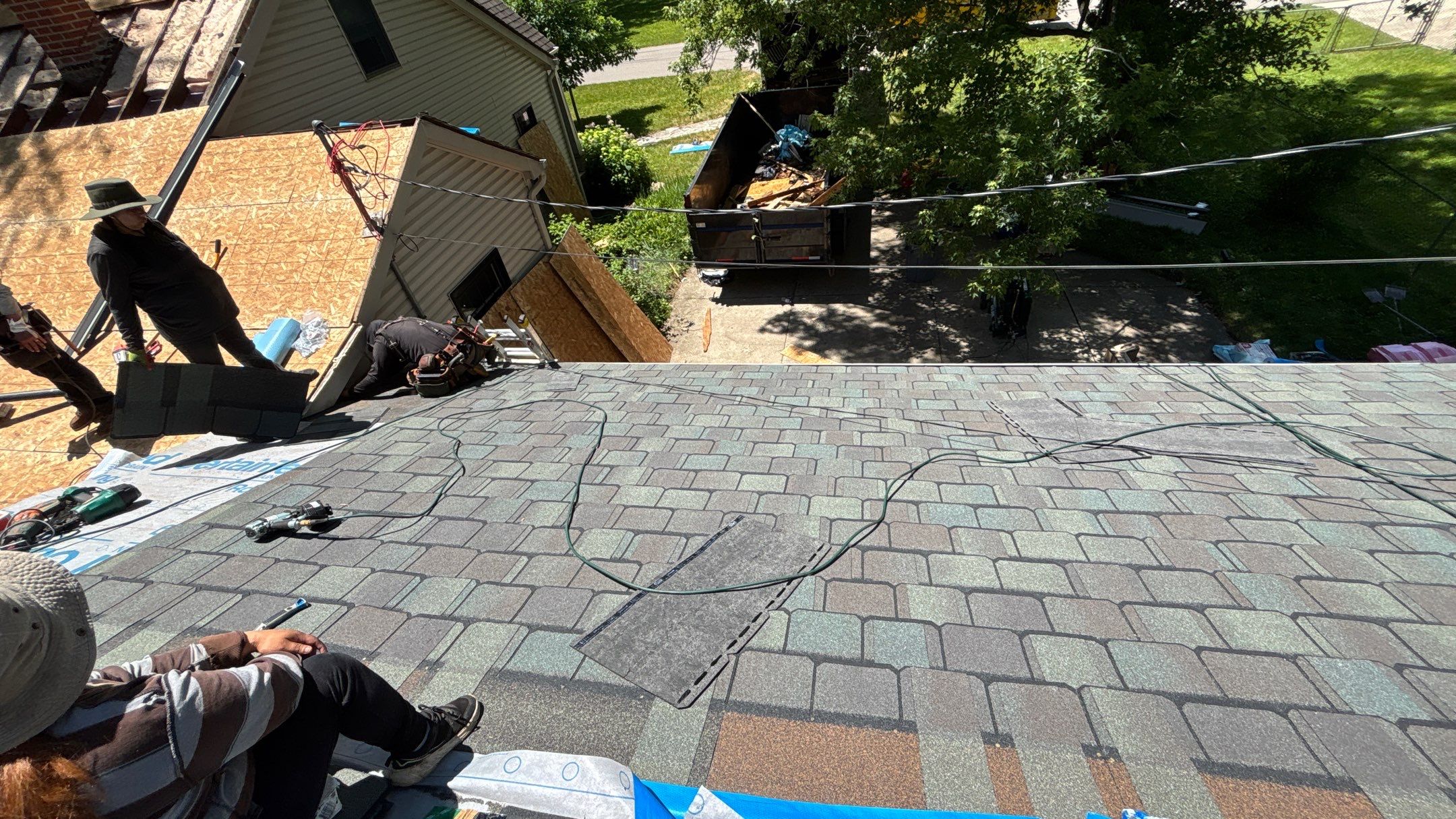 Roof Replacement using CertainTeed Landmark by 180 Contractors