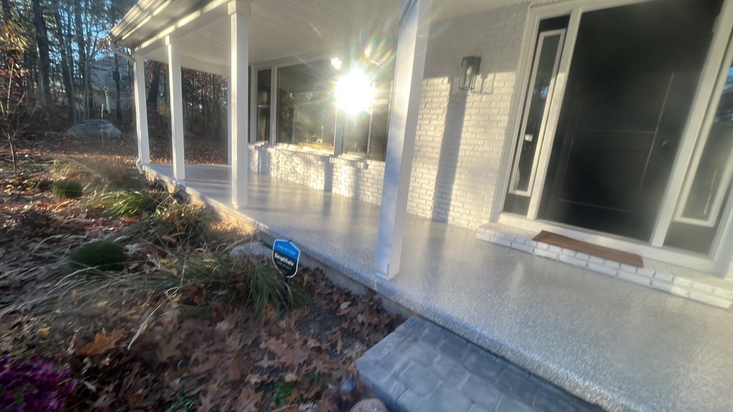 Keller Walkway & Garage TransFLOORmation by Symphony Concrete Coatings