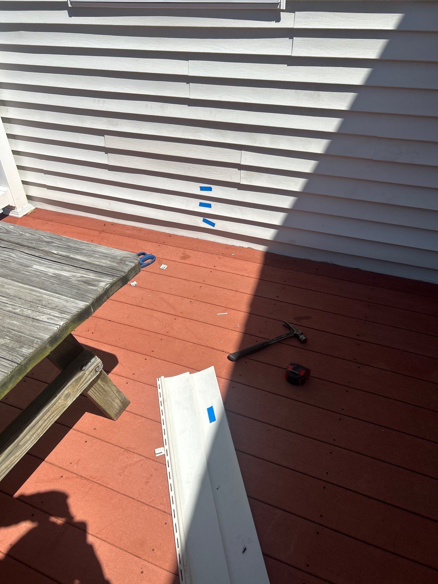 Vinyl Siding Repair with Spot Replacement by Mighty Dog Roofing of Greater Middlesex County