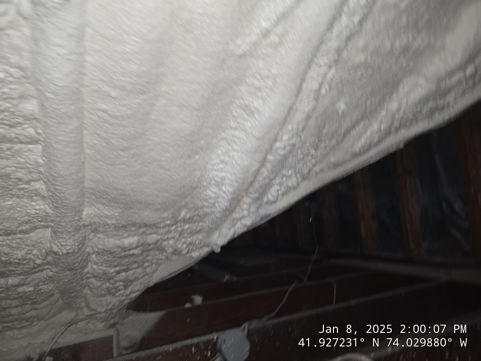 Attic Insulation using Closed Cell Spray Foam by NYS Foam & Energy