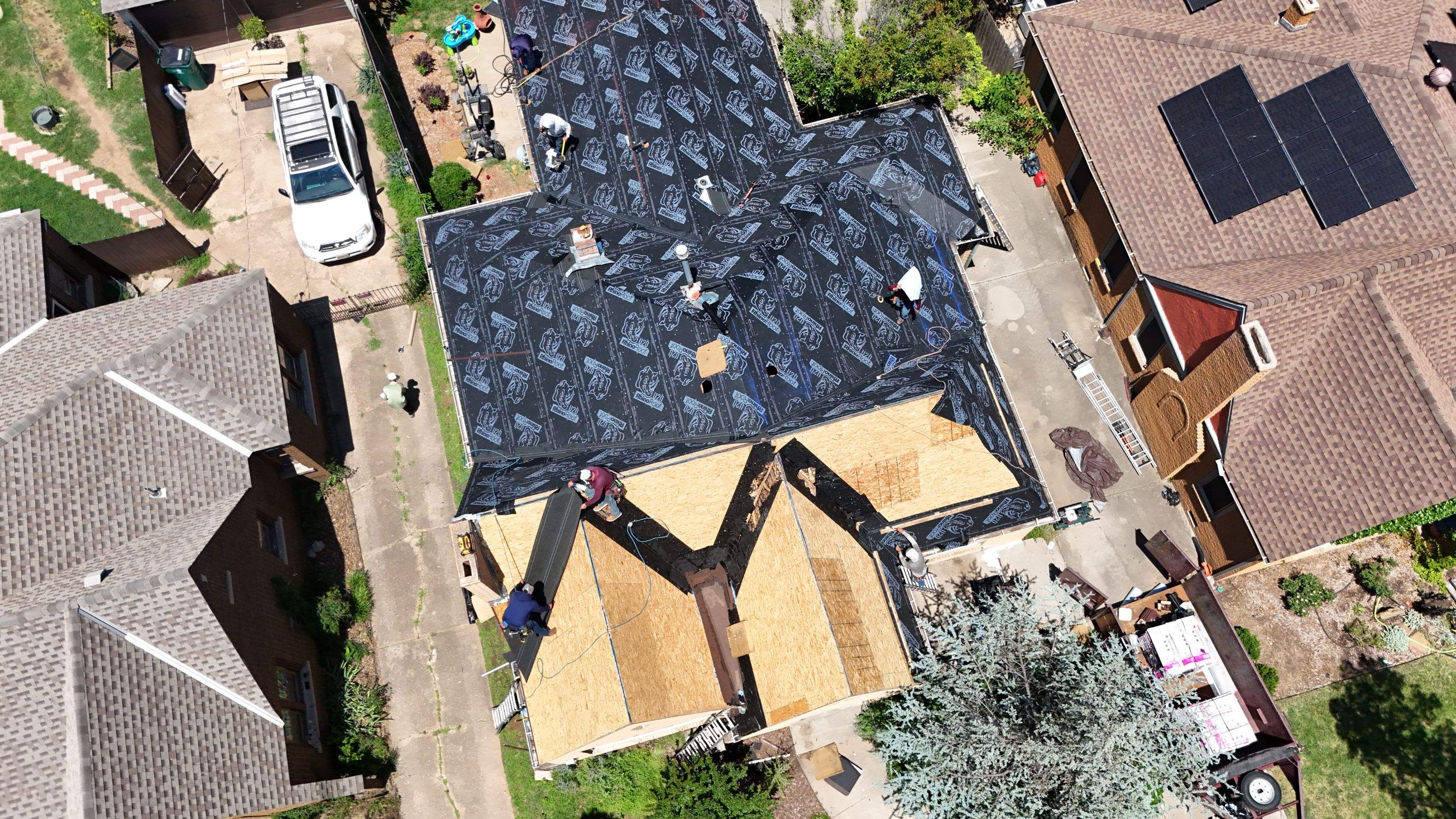 Residential Installation using Owens Corning by Castillo Roofing