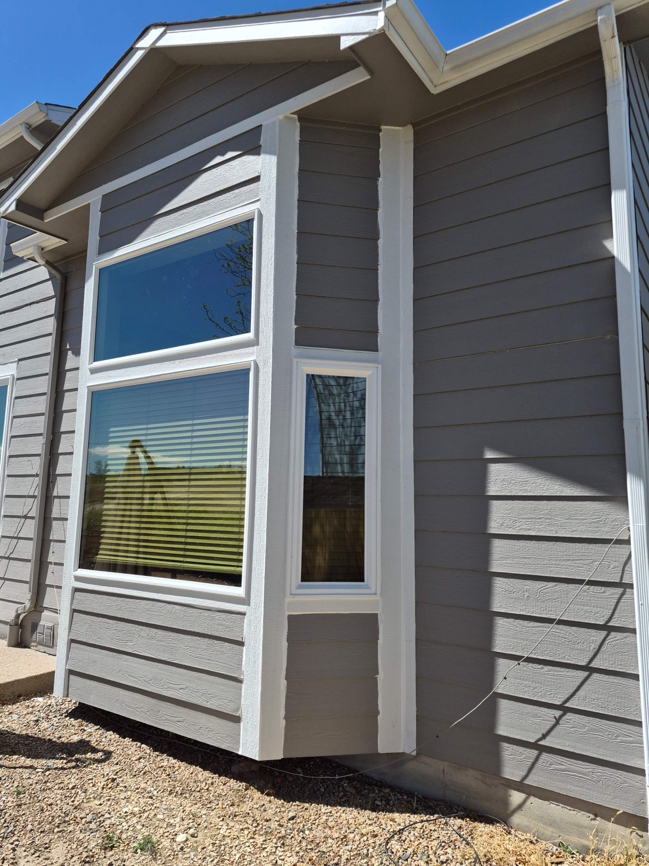 Anlin white vinyl windows  by 1st choice windows and siding