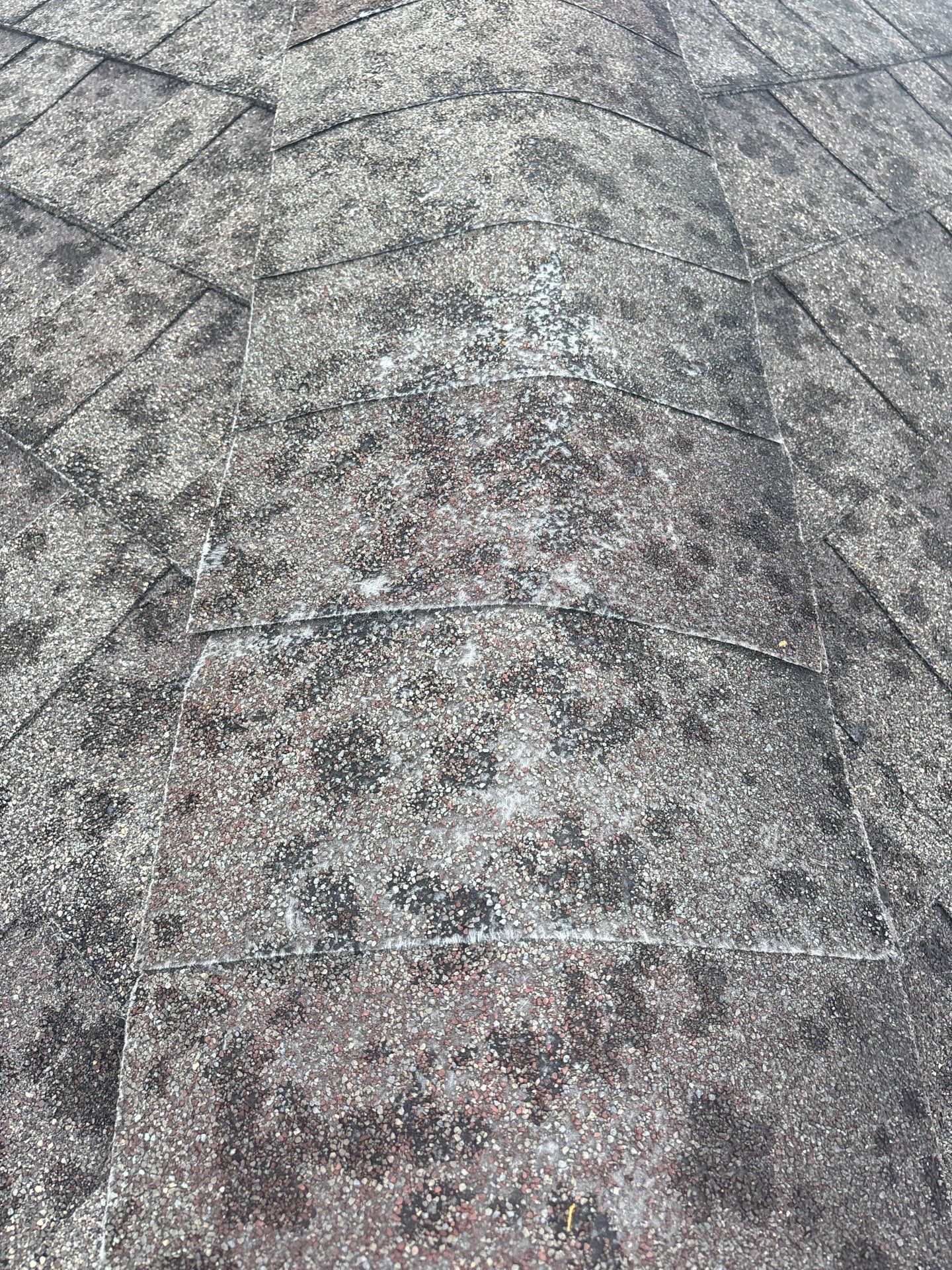 Hail Damage using Owen's Corning Duration (Lifetime) Shingles by Roof Repair Company