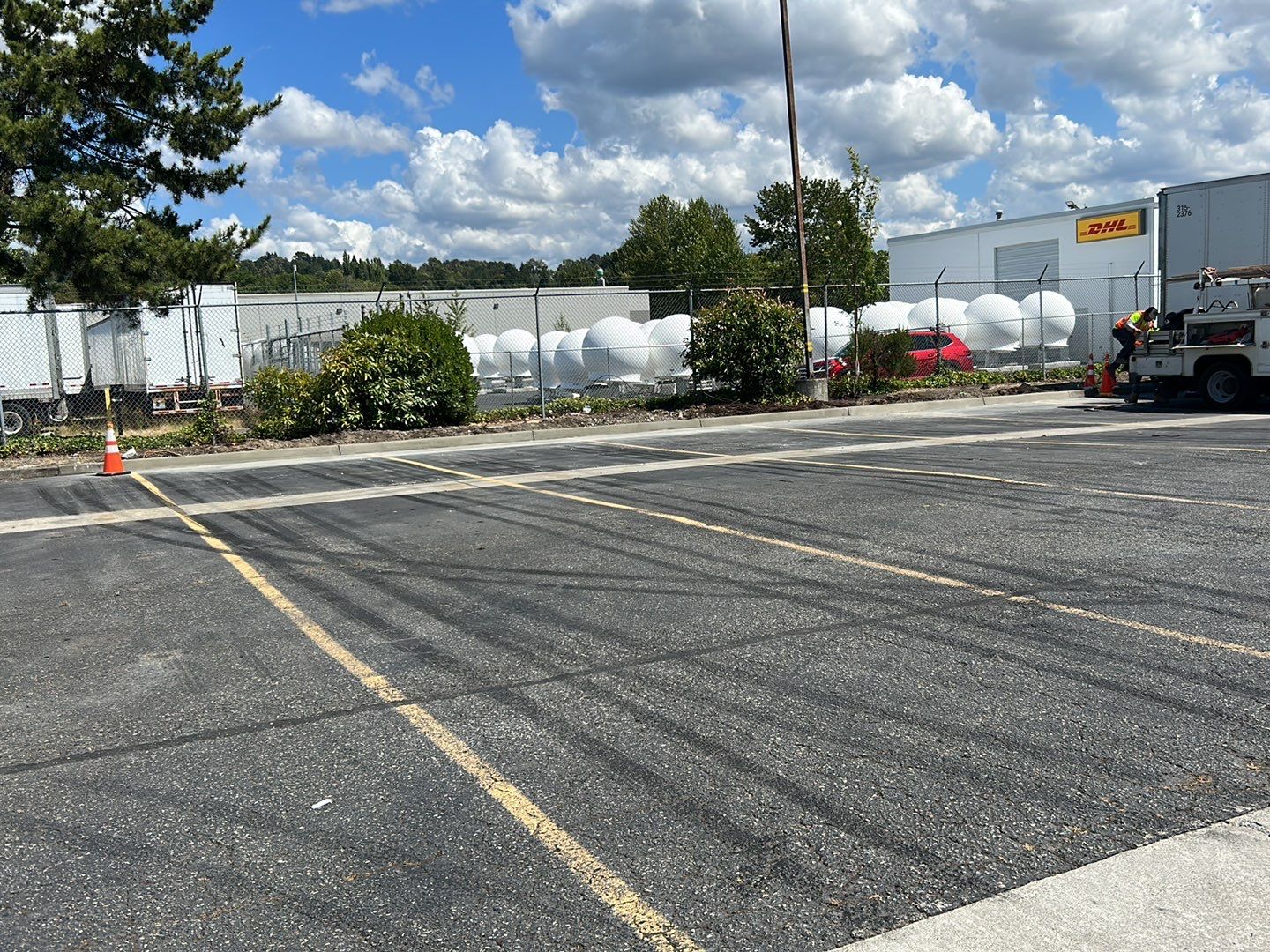 David | Striping Parking Lot, Asphalt Project  by Jireh Asphalt & Concrete Inc 
