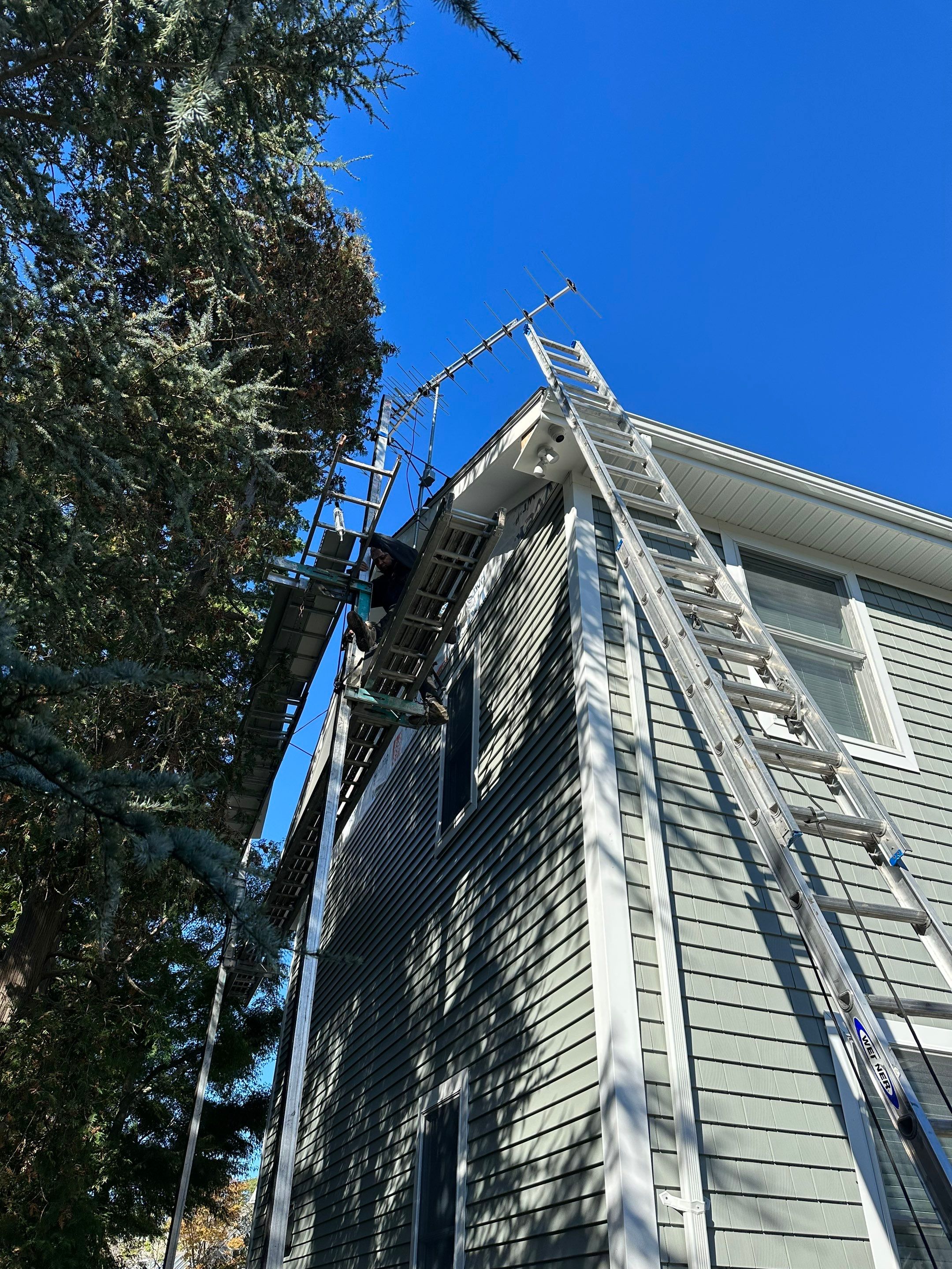 Siding Installation using Certainteed Mainstreet Seagrass by A Plus Exterior
