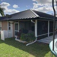 24ga 1.5" Snap-Lock Matte Black   by Total Roofing System The Metal Roof Experts
