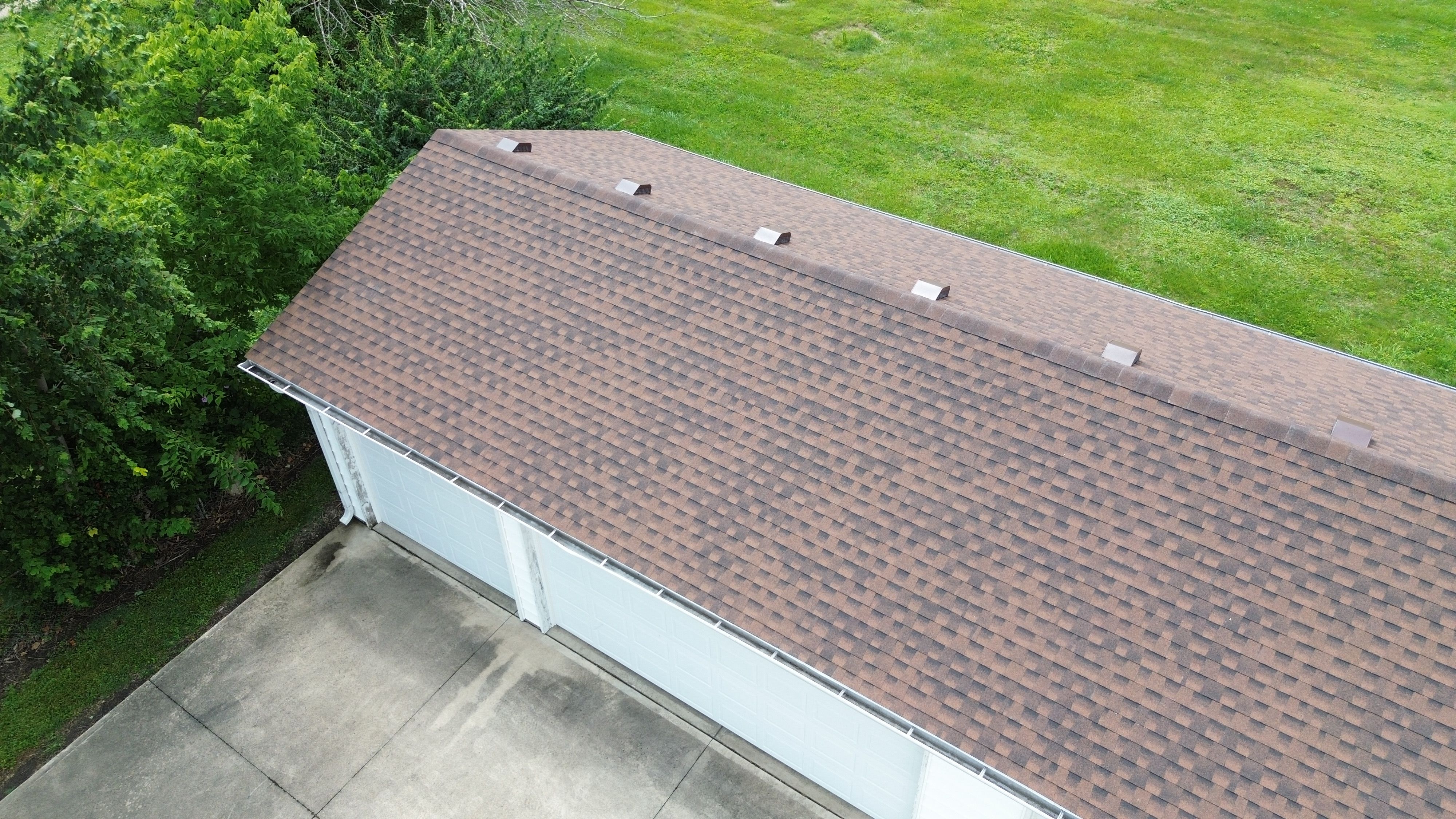Project in Greenwood by Moss Roofing