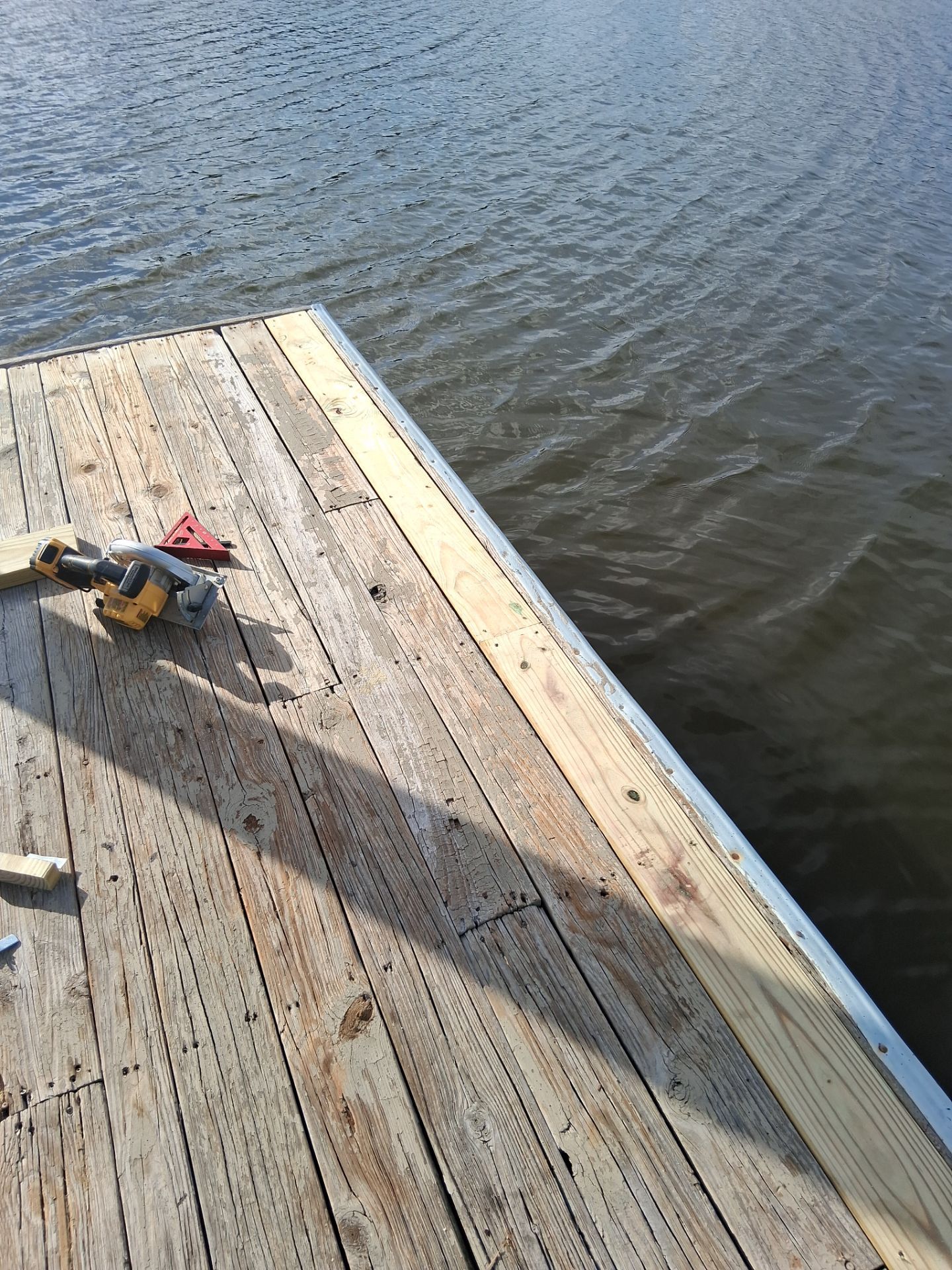 Boat Deck Repair in Oak Island, NC by RGR Construction and Roofing, LLC