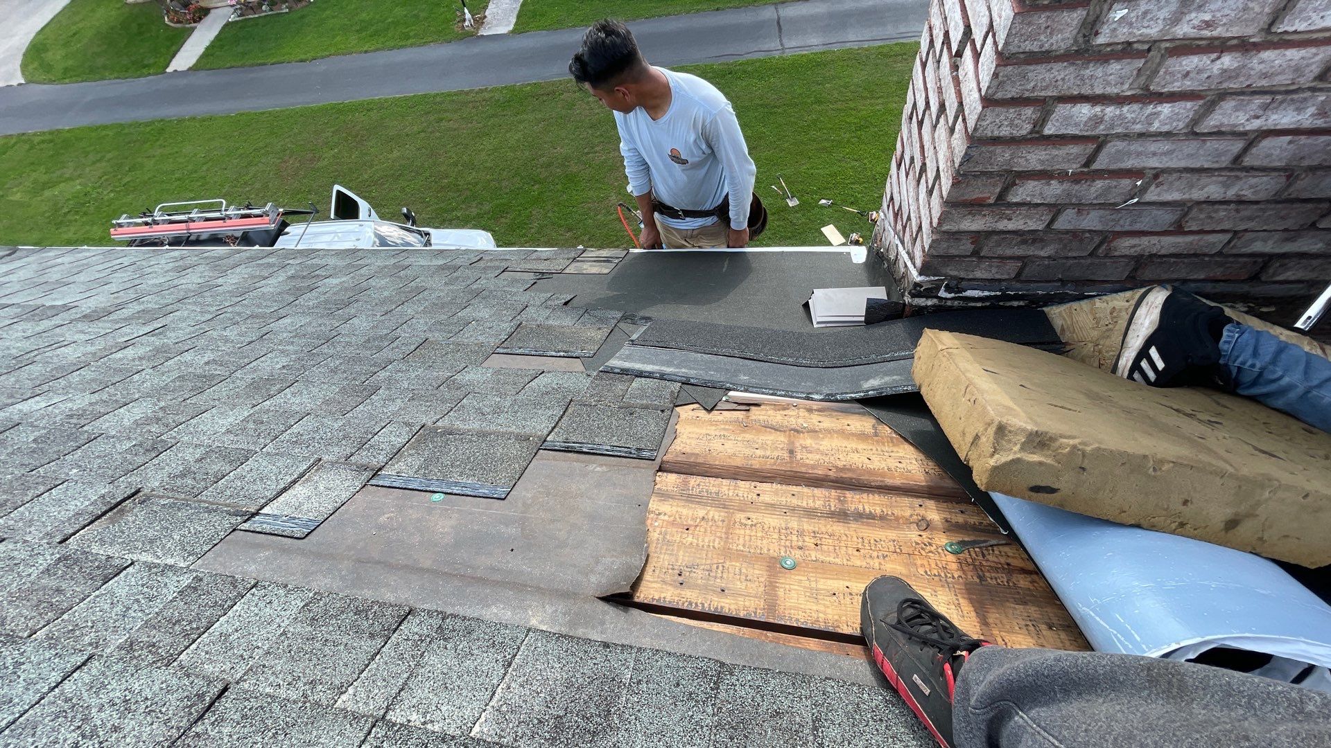 Chimney Flashing Replacement and Leak Repair in Thomasville PA | Bealing Roofing by Bealing Roofing & Exteriors