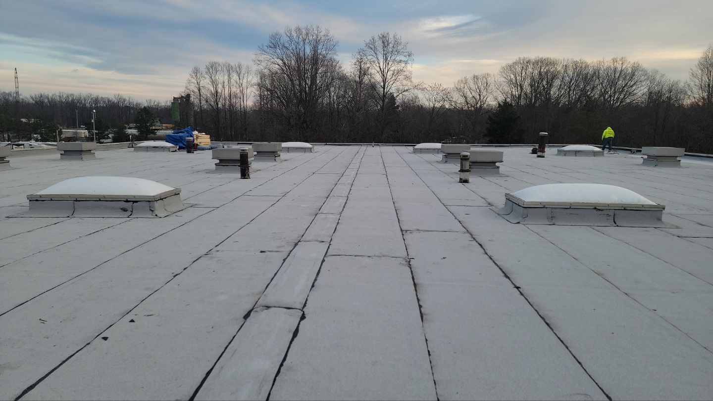 Roof Installation using ELEVATE Coating by ExteriorPros