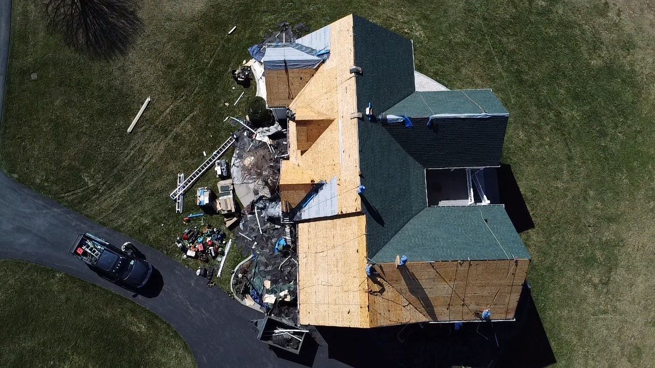 Residential Roofing Installation using Certainteed Landmark Pro Shingles by Fahey Roofing + Contracting