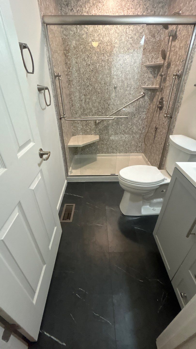 Tub to Shower Remodel by BathPlanet SW Virginia