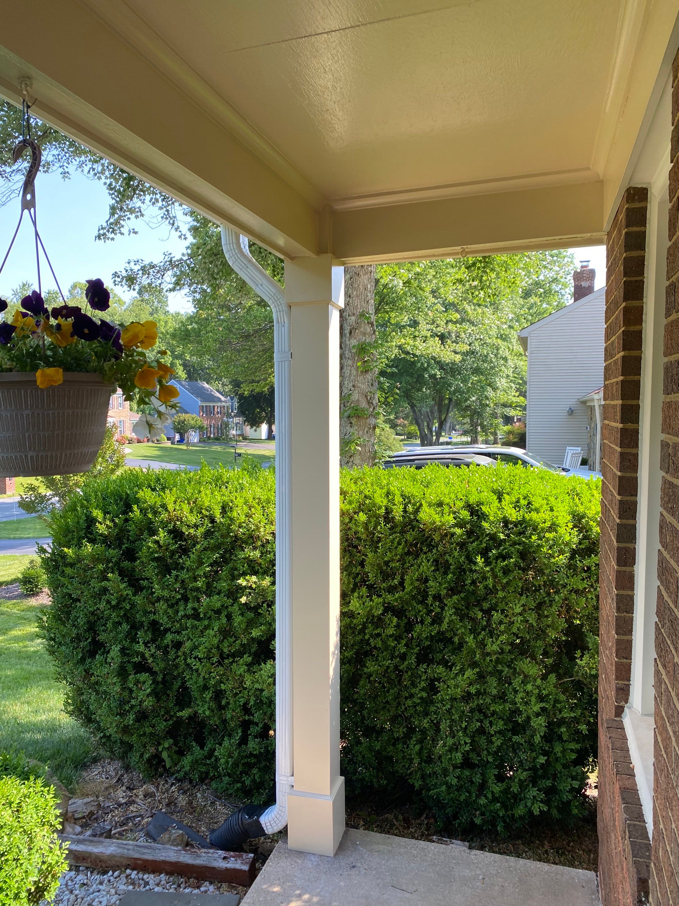 New Bilco doors to basement & new front porch posts by The Smet Companies, LLC