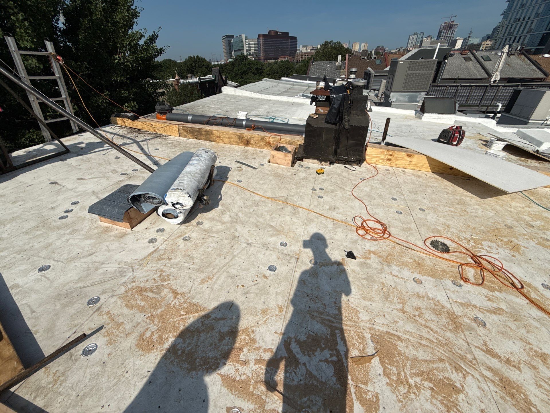 Roof replacement by Philadelphia Quality Roofing