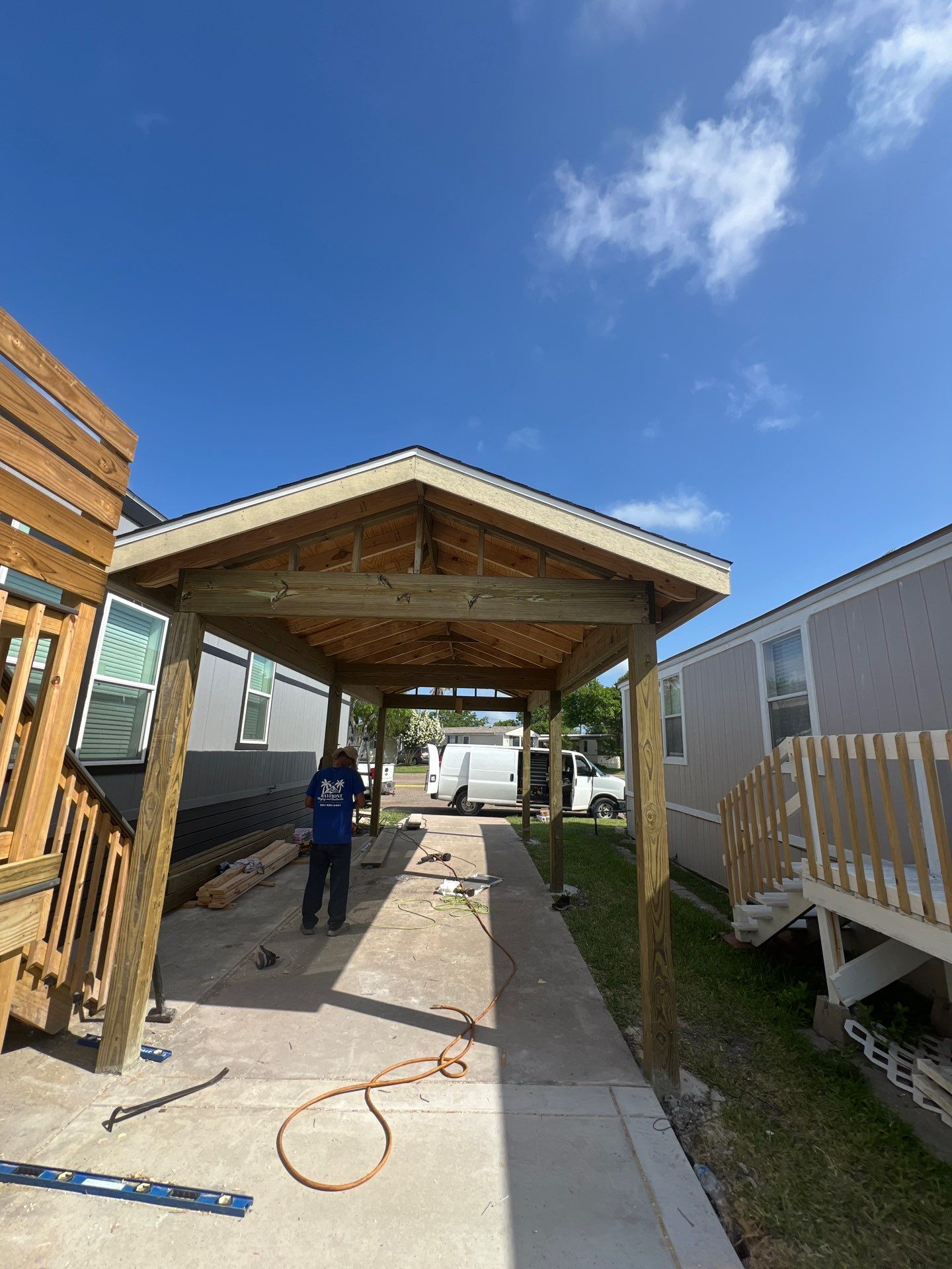 Mobile Home in Paradise by Bayfront Roofing and Construction