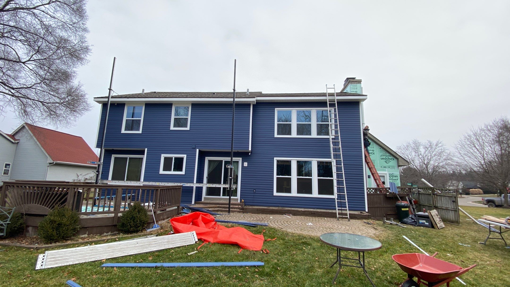 Siding Replacement using CertainTeed Restoration Classis D4 by 180 Contractors