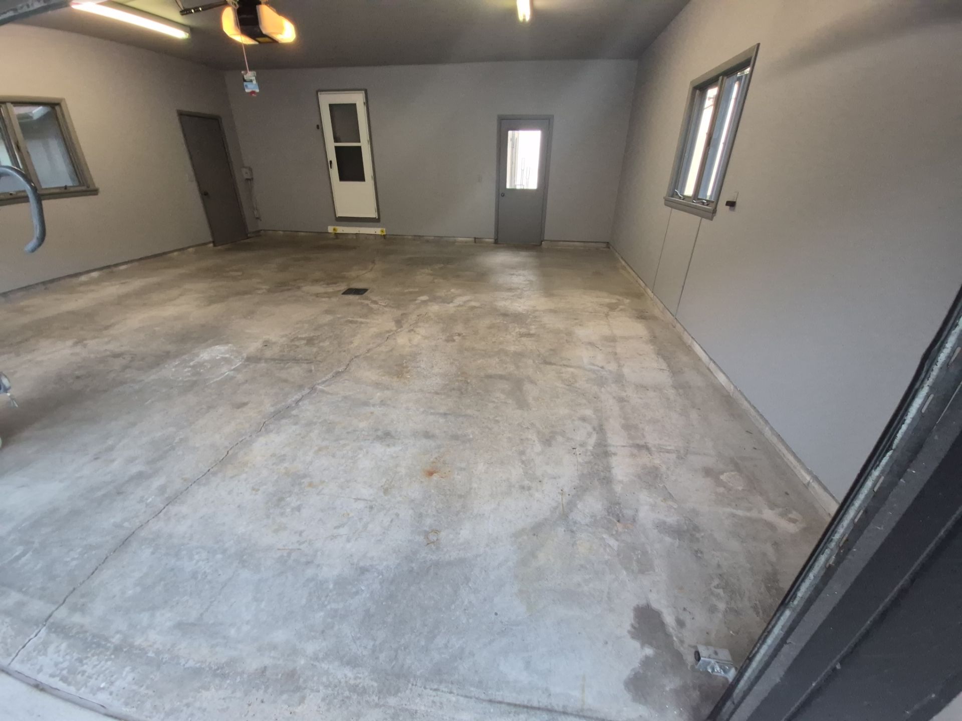 Project in Linwood by Wise Coatings of Central Michigan